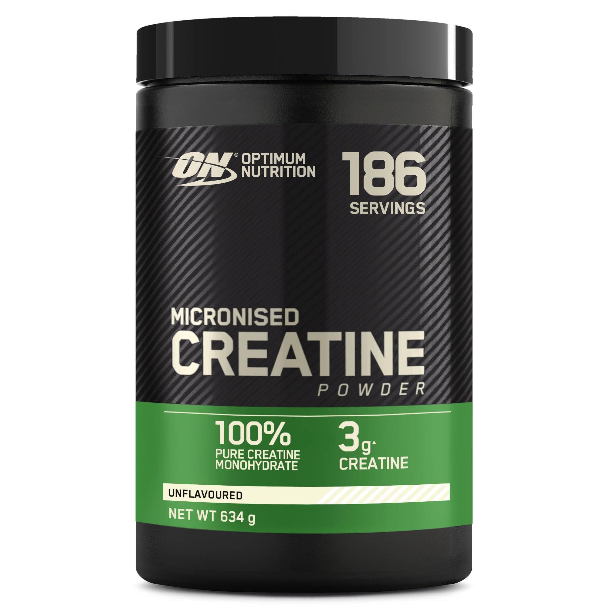 Optimum Nutrition, 100% reines Kreatin-Monohydrat-Pulver 634 g Pulver