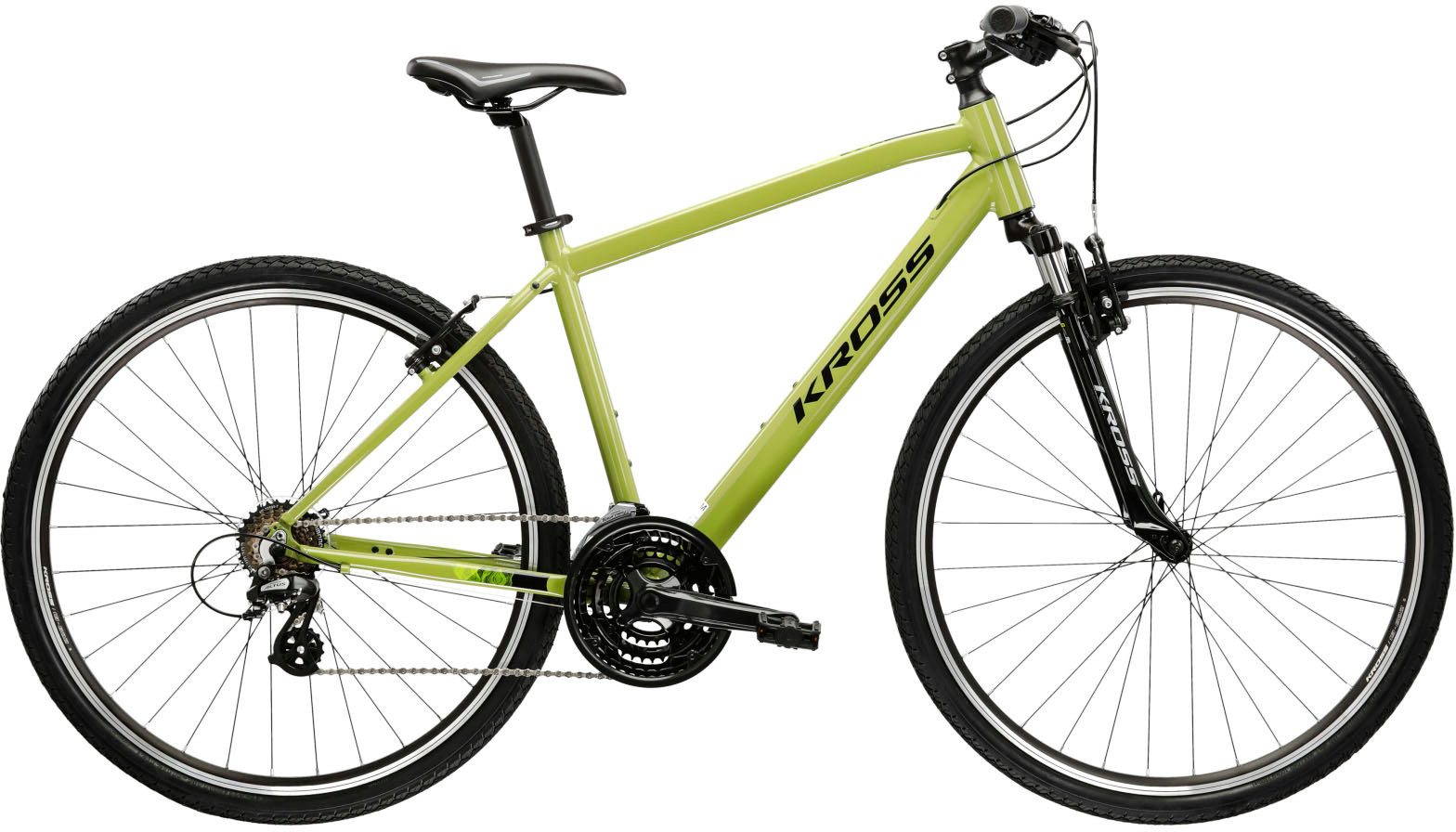 Kross Crossrad Evado 2.0, 21 Gang Shimano ALTUS M310 Schaltwerk, Kettenschaltung