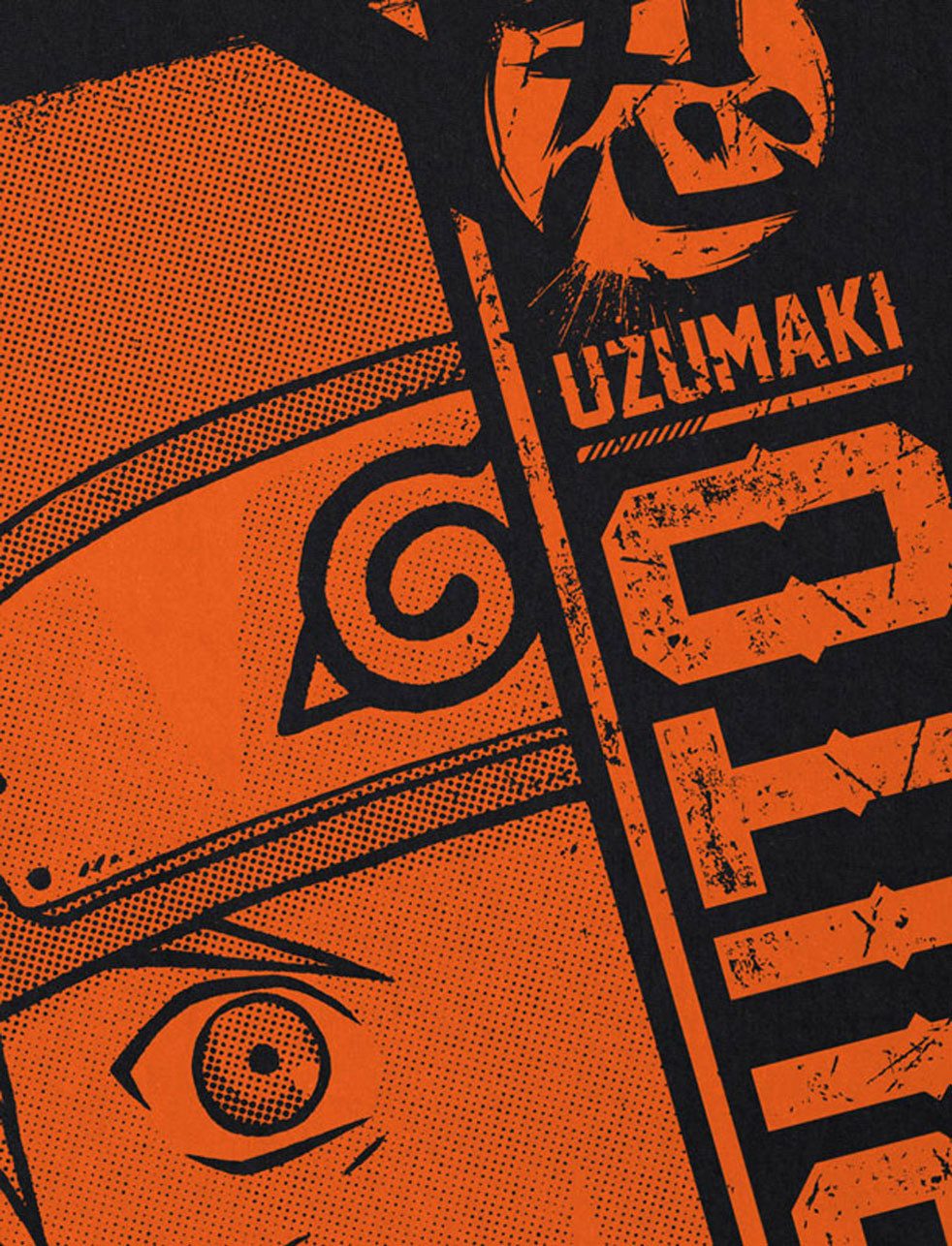 style3 T-Shirt Orange Naruto ninja anime günstig online kaufen