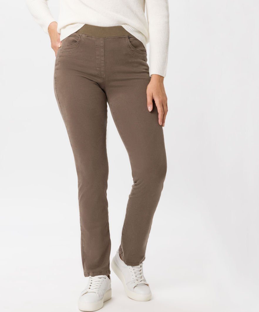 RAPHAELA by BRAX Bequeme Jeans Style PAMINA FUN dunkelgrün