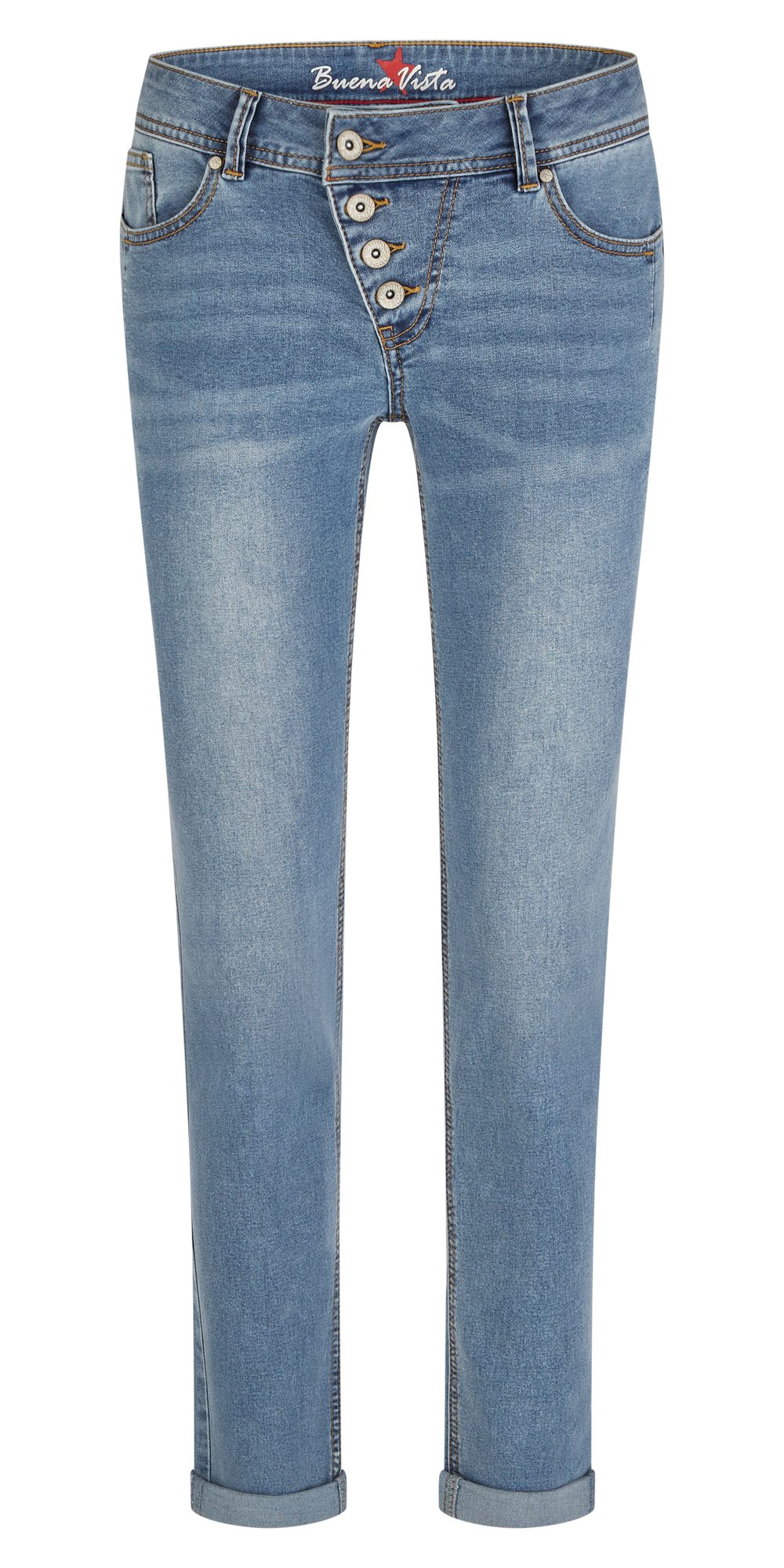 Buena Vista Stretch-Jeans BUENA VISTA MALIBU light stone 888 B5001 370.8162 - Stretch Denim