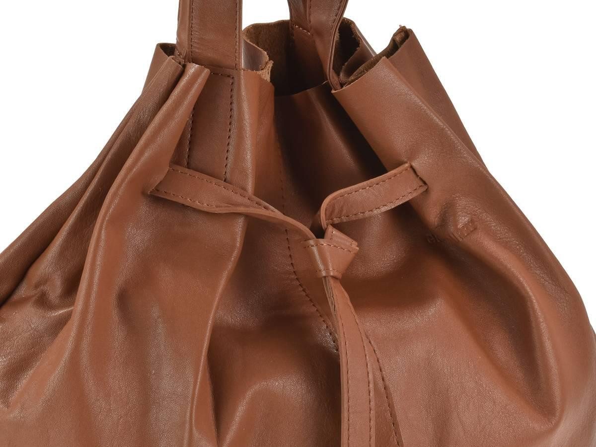 Greenburry Shopper "Eva" Beuteltasche Leder 37x32cm, Beuteltasche, mit kleiner Bag in Bag Tasche