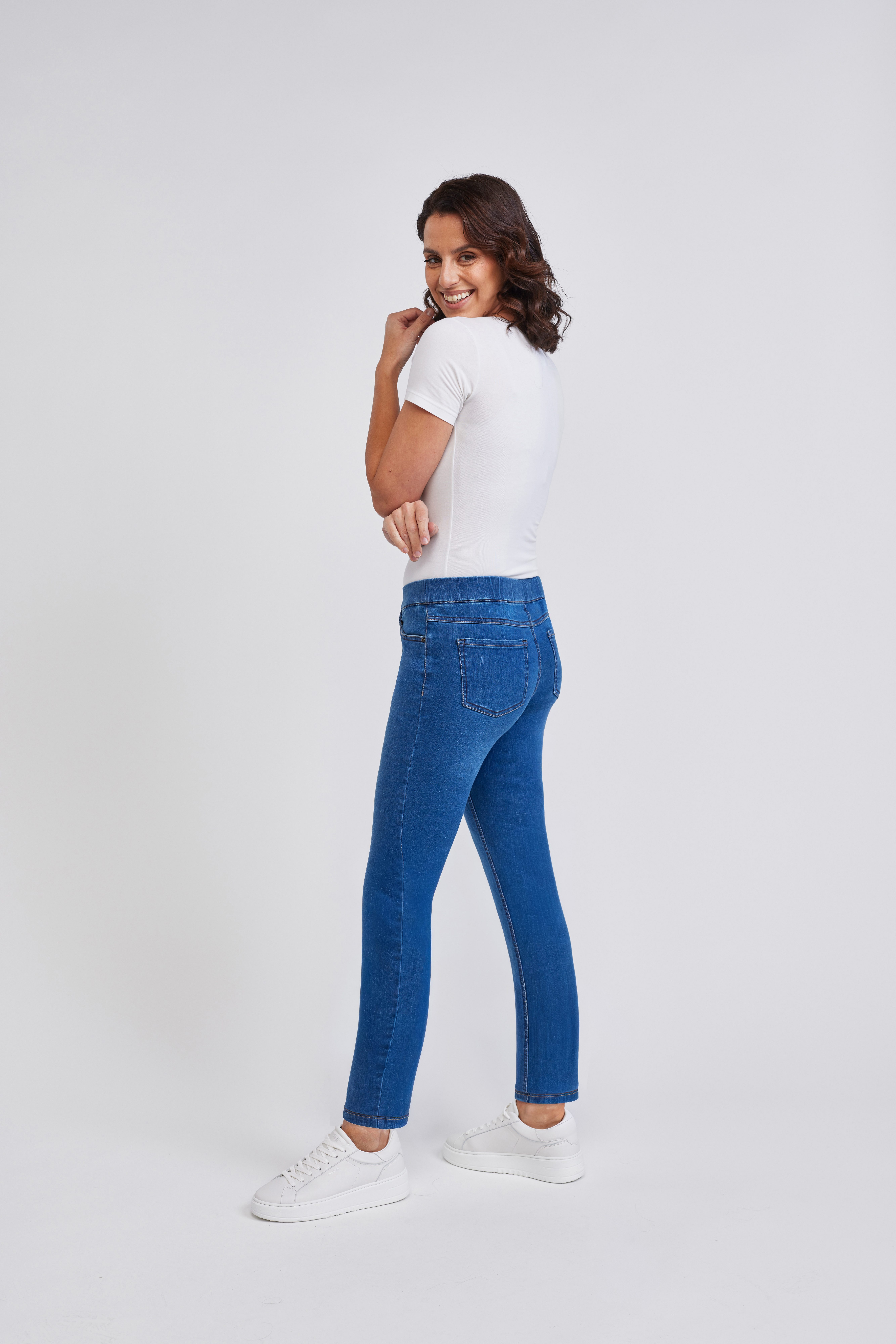 wonderjeans Schlupfjeans Pull on Super bequem auch im Sitzen – Bild 3 von 4