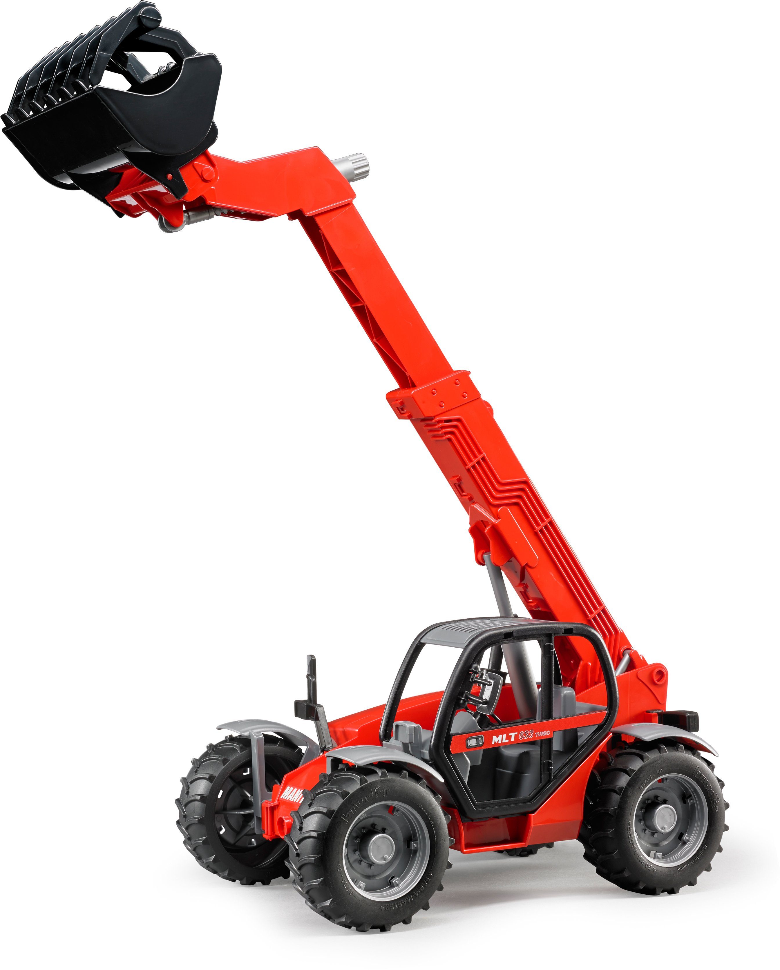 633 Manitou Made Bruder® (2125), Spielzeug-Radlader Germany Telekoplader in MLT