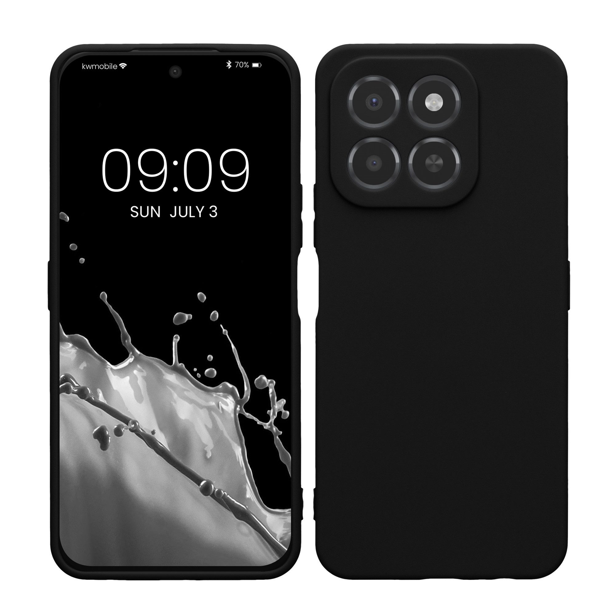 kwmobile Smartphone-Hülle Handyhülle für HONOR X6C Hülle, Weiches Handy Silikon Case - Schutzhülle Cover