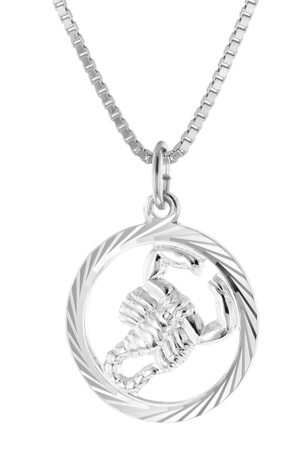 Kette mit Anhänger Skorpion Silber 925
