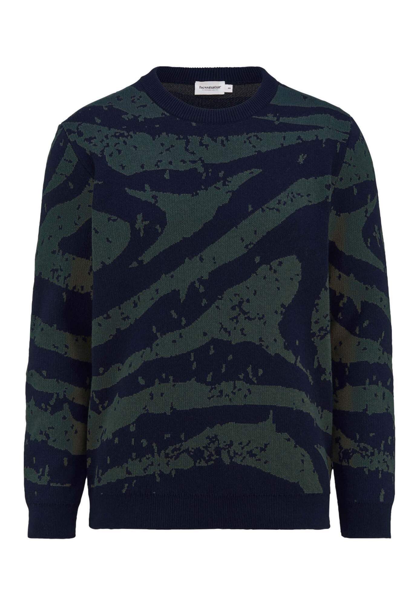Hessnatur Strickpullover aus Bio-Baumwolle mit Schurwolle günstig online kaufen