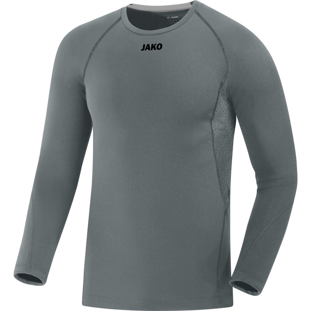 Jako Langarmshirt Compression 2.0 (Polyester-Stretch-Tech) dunkelgrau günstig online kaufen