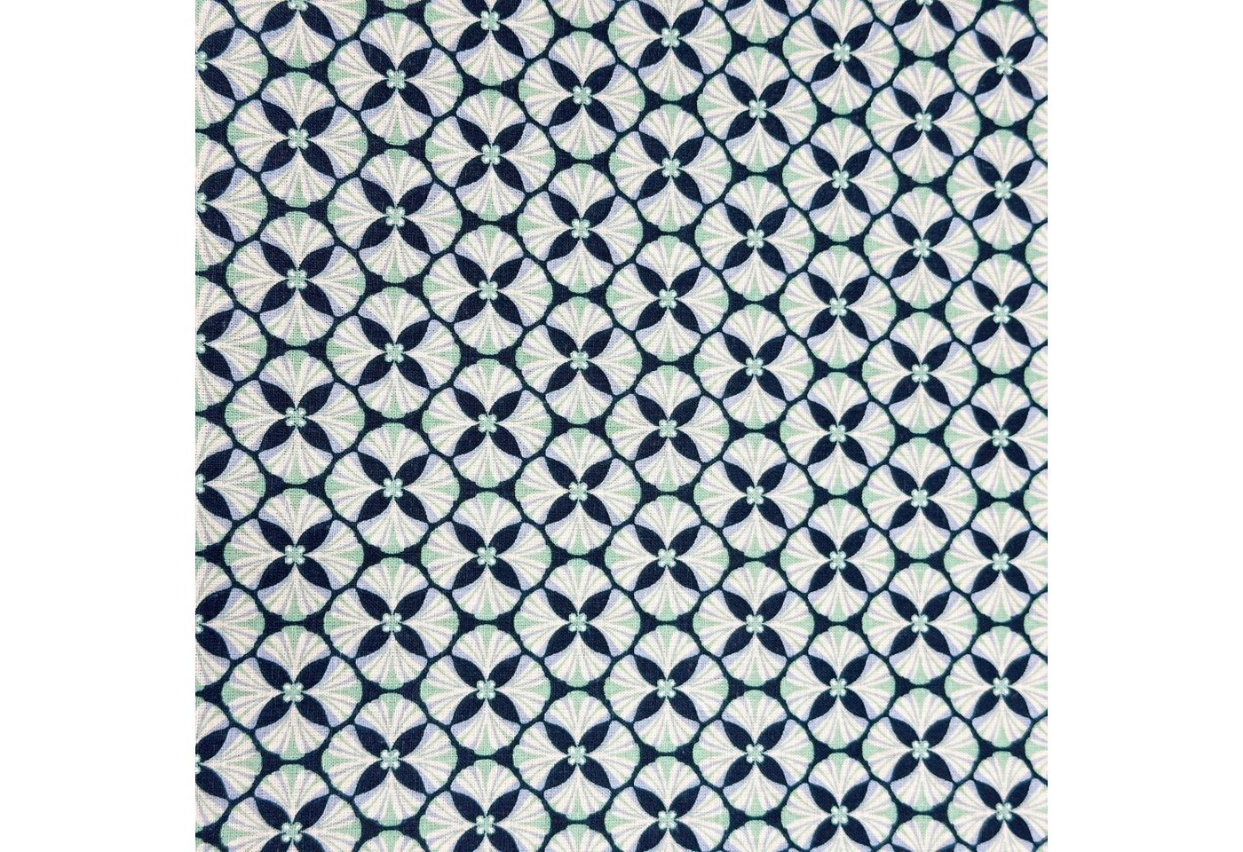Thumbnail - MAGAM-Stoffe Stoff "Josefine", Blumen Baumwollstoff aus Frankreich ÖKO-TEX Meterware 50cm