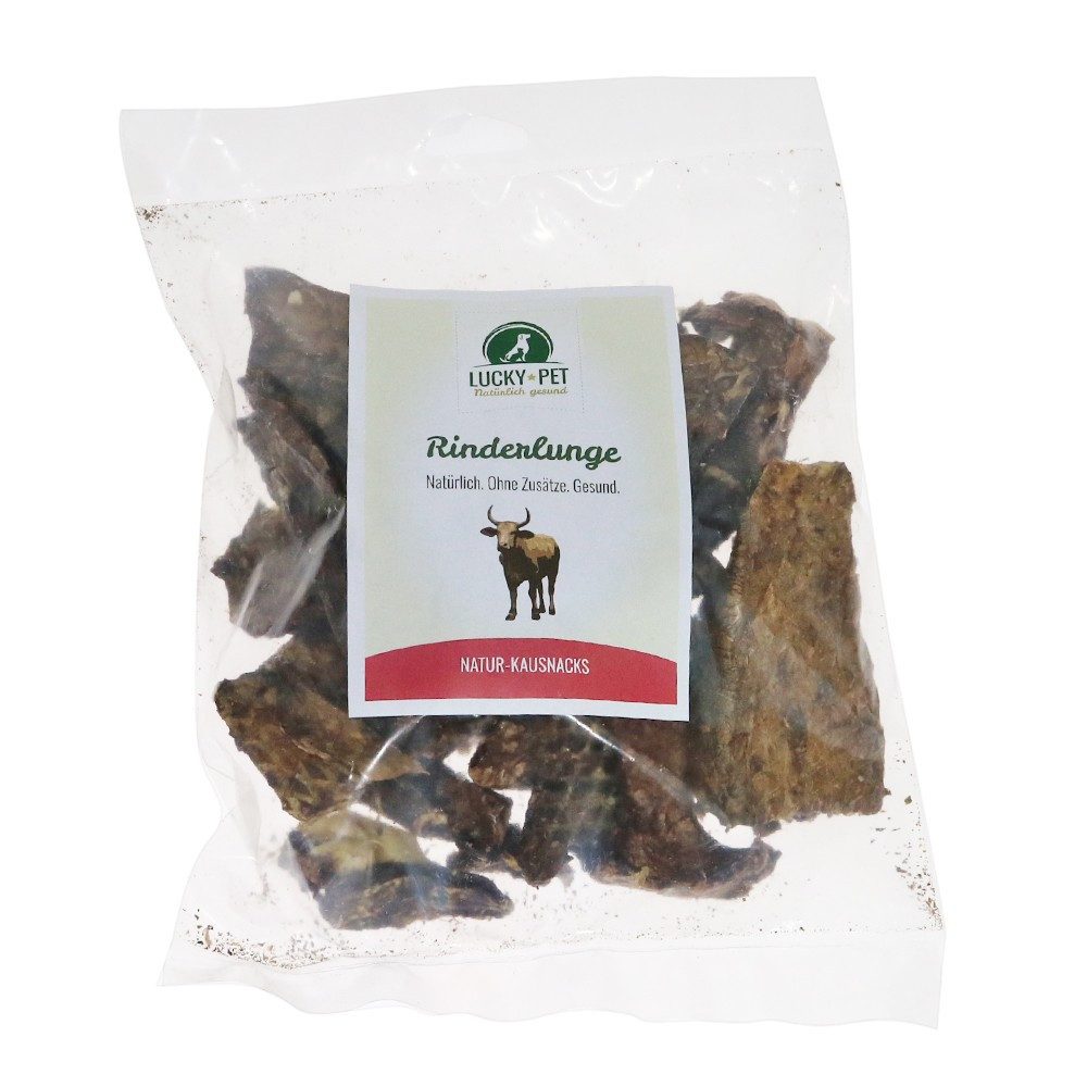 Lucky-Pet Lucky-Pet Rinderlunge 500 g, Snack für: Hunde