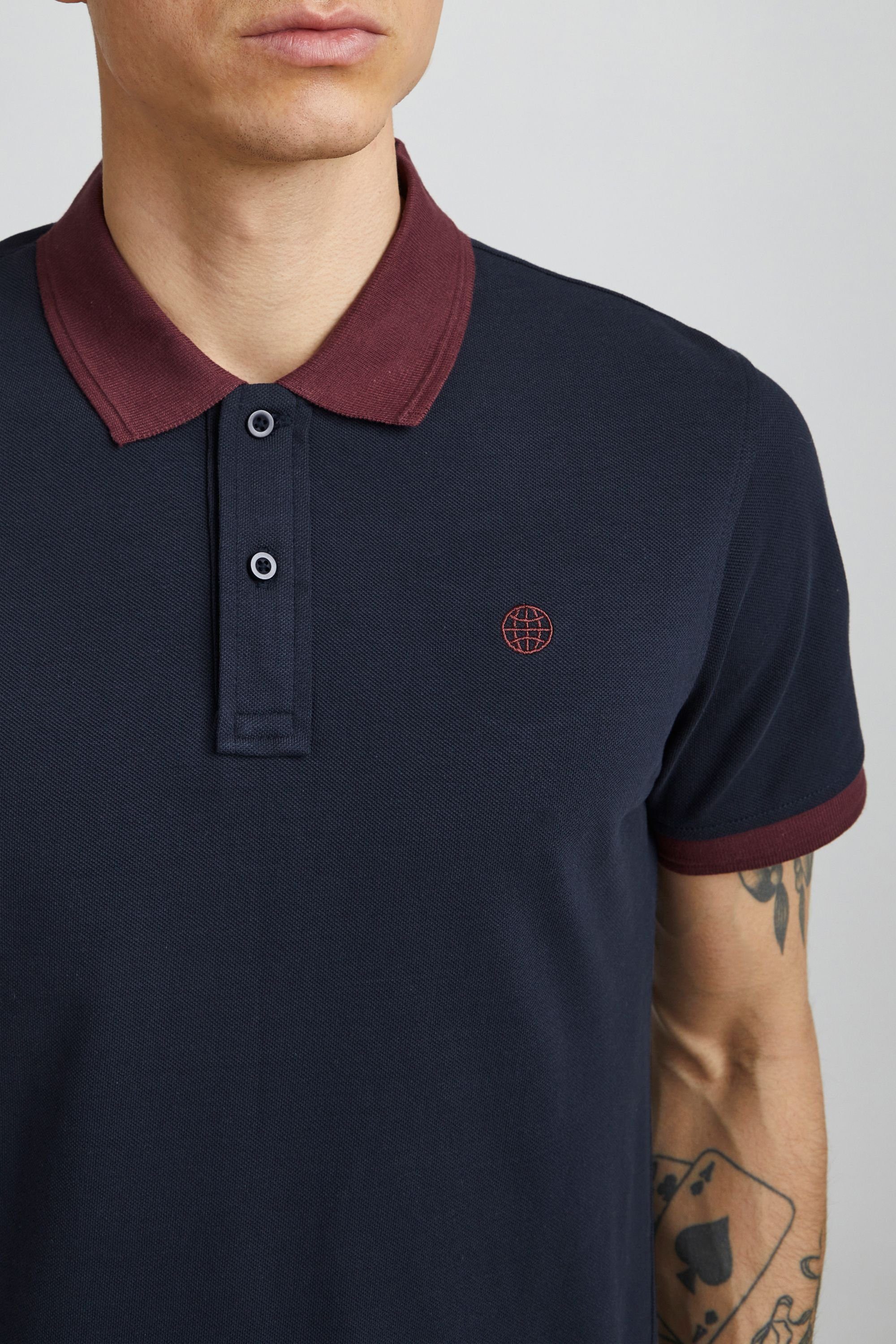 Blend Poloshirt BHRalf (1-tlg) Polo mit farblich abgesetztem Kragen