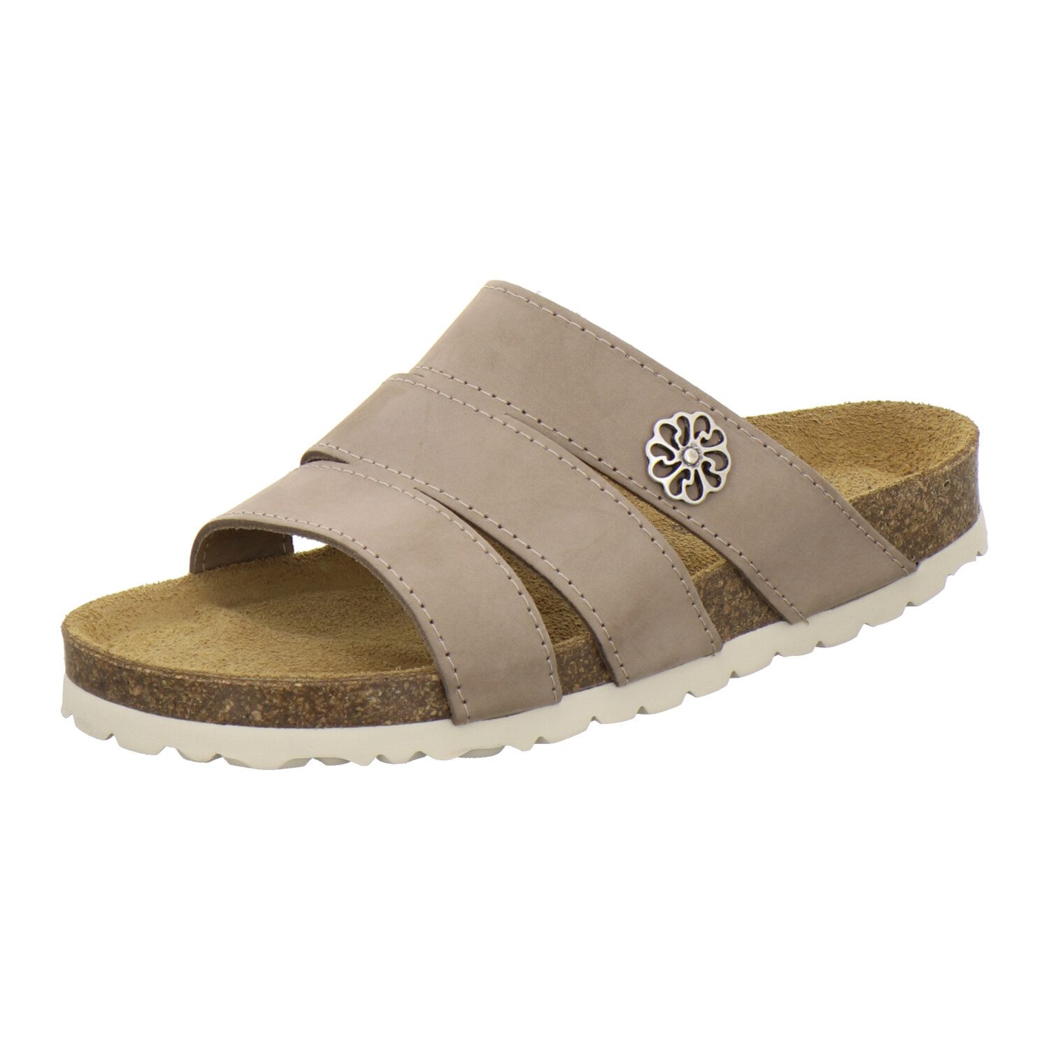 AFS-Schuhe 211312 modische Pantolette für Damen mit Fußbett, bequeme Sandal günstig online kaufen