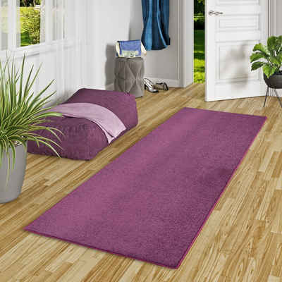 Läufer Hochflor Velours Дорожка Teppich Luna, Snapstyle, Rechteckig, Höhe: 16 mm