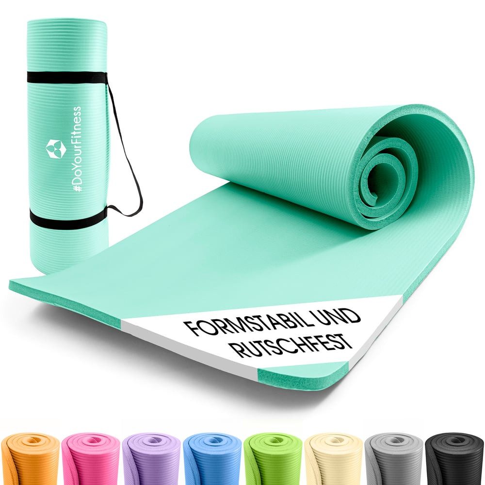 #DoYourSports Yogamatte #DoYourFitness x World Fitness »Ashanti« (1-St), dicke rutschfeste Fitnessmatte Gymnastikmatte Trainingsmatte