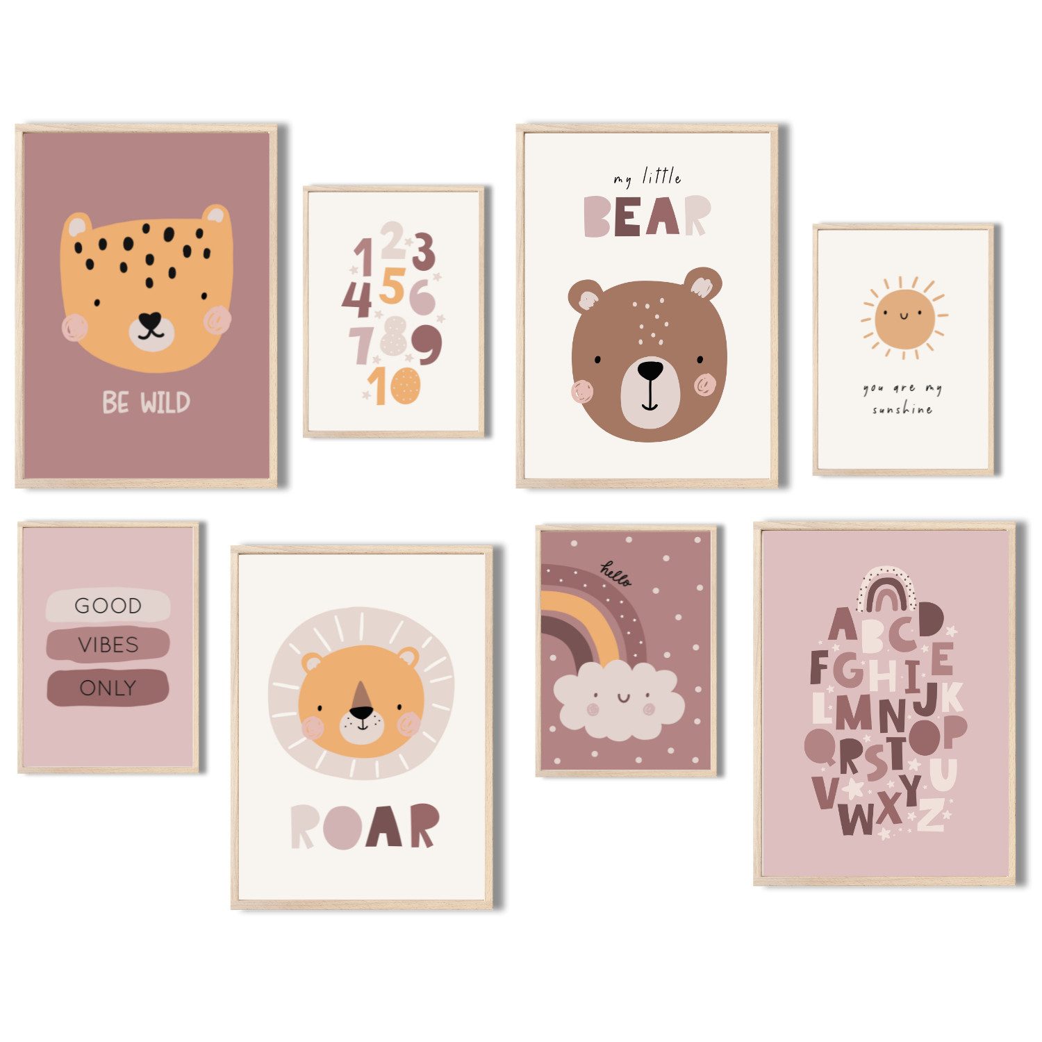 MeinBaby123® Poster Bilder Kinderzimmer, Poster Kinderzimmer günstig online kaufen