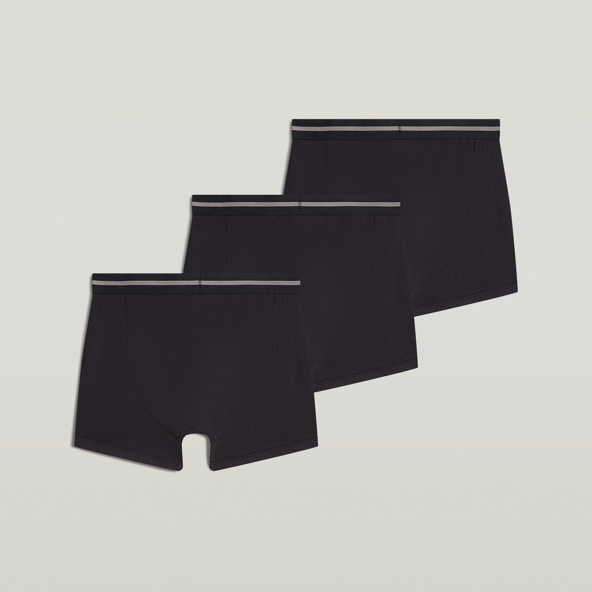 G-STAR Boxershorts NOBLE, 3 PACK TRUNKS (Packung, 3-St) mit Logobund