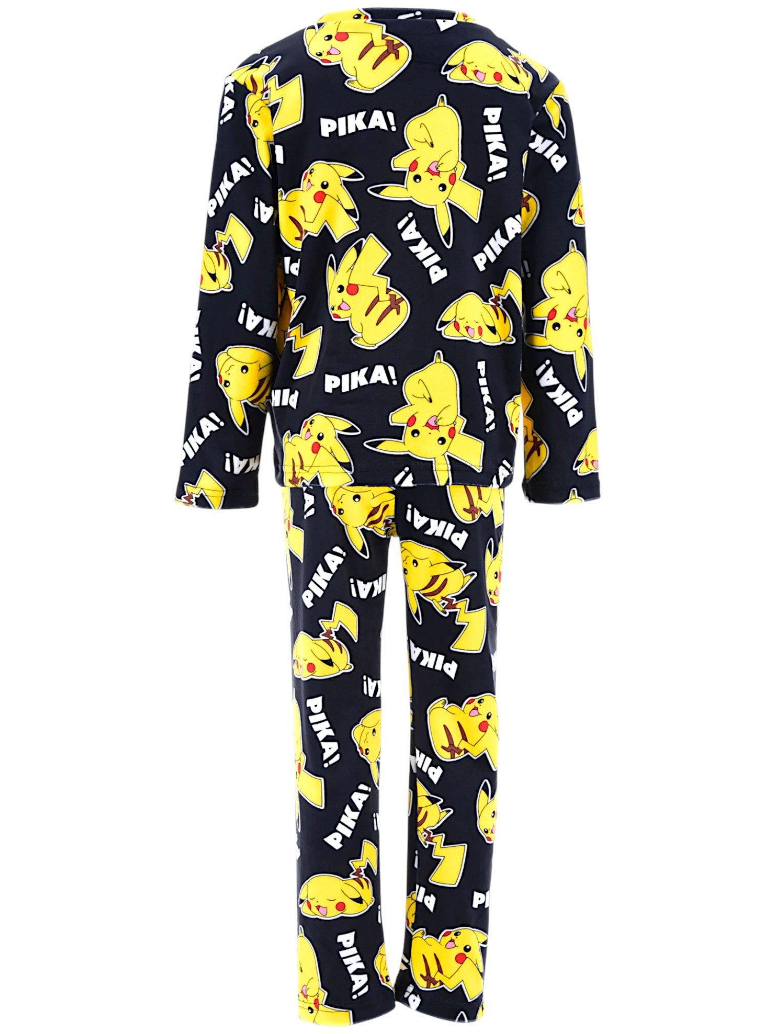 POKÉMON Schlafanzug Pikachu (2 tlg) Jungen Pyjama langarm Gr. 104-140cm