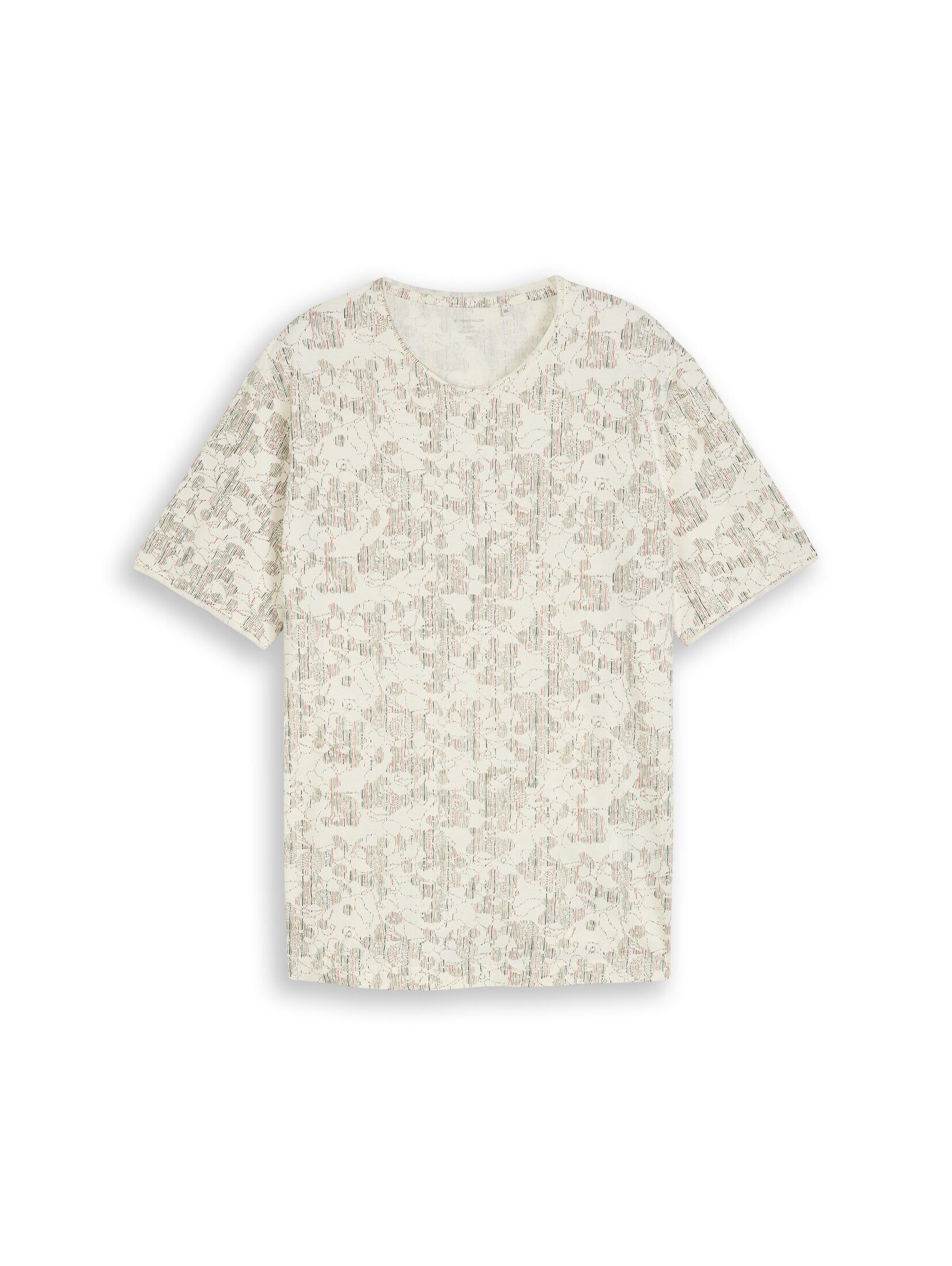 TOM TAILOR PLUS T-Shirt T-Shirt Plus Size - T-Shirt mit Allover-Print