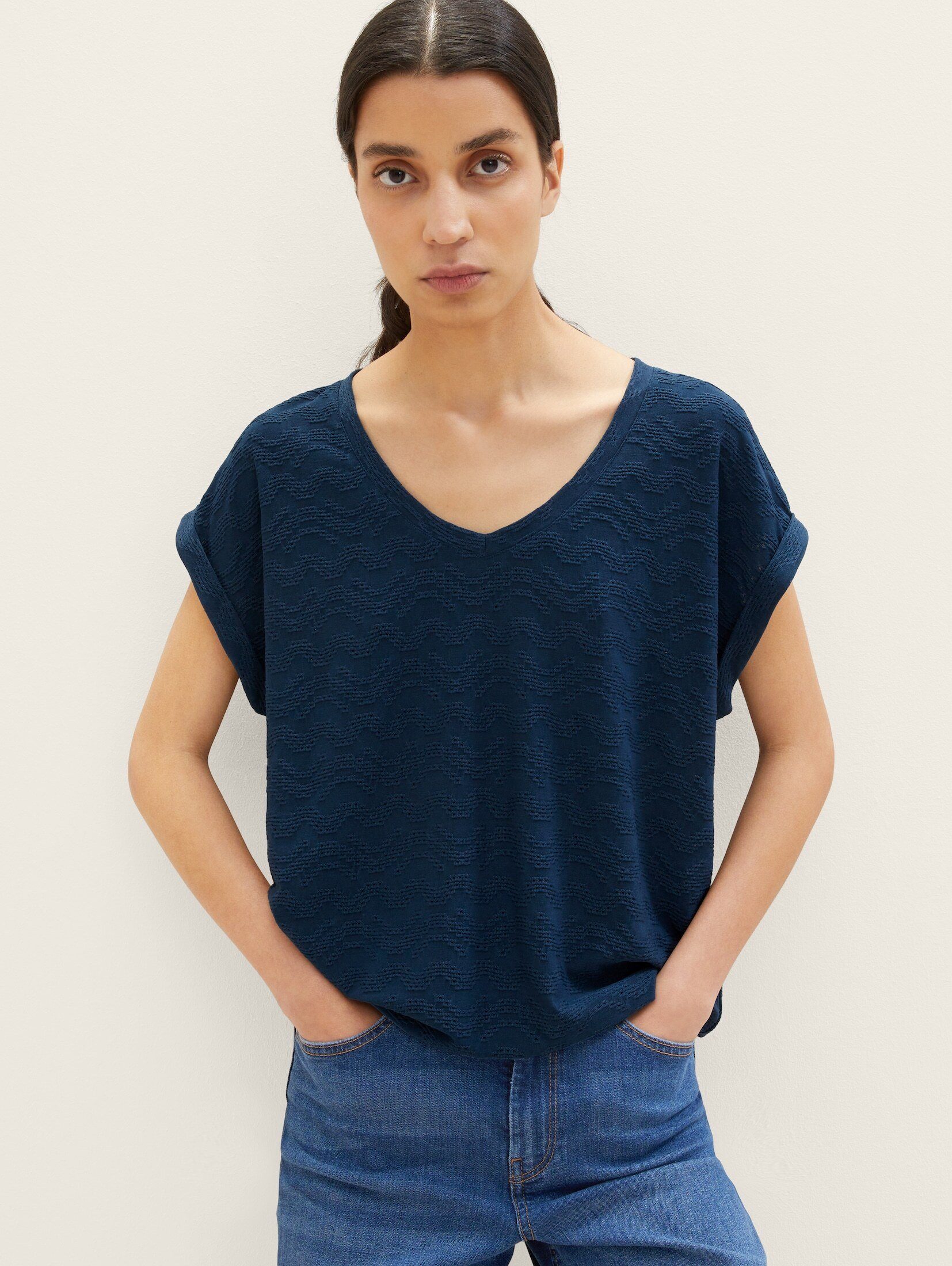 TOM TAILOR T-Shirt Basic T-Shirt