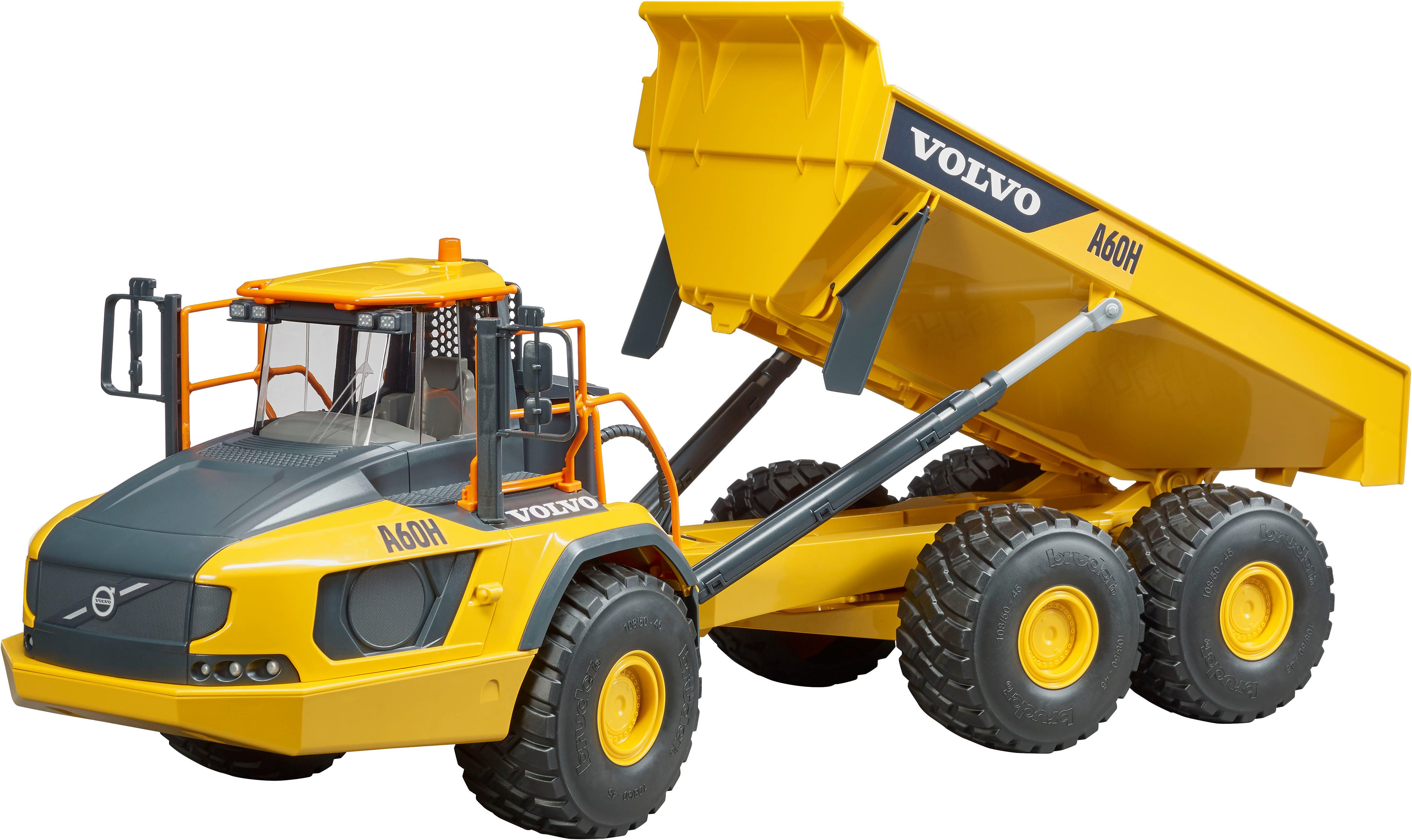 Bruder® Spielzeug-LKW Volvo Dumper A60H (02455), Made in Europe günstig online kaufen