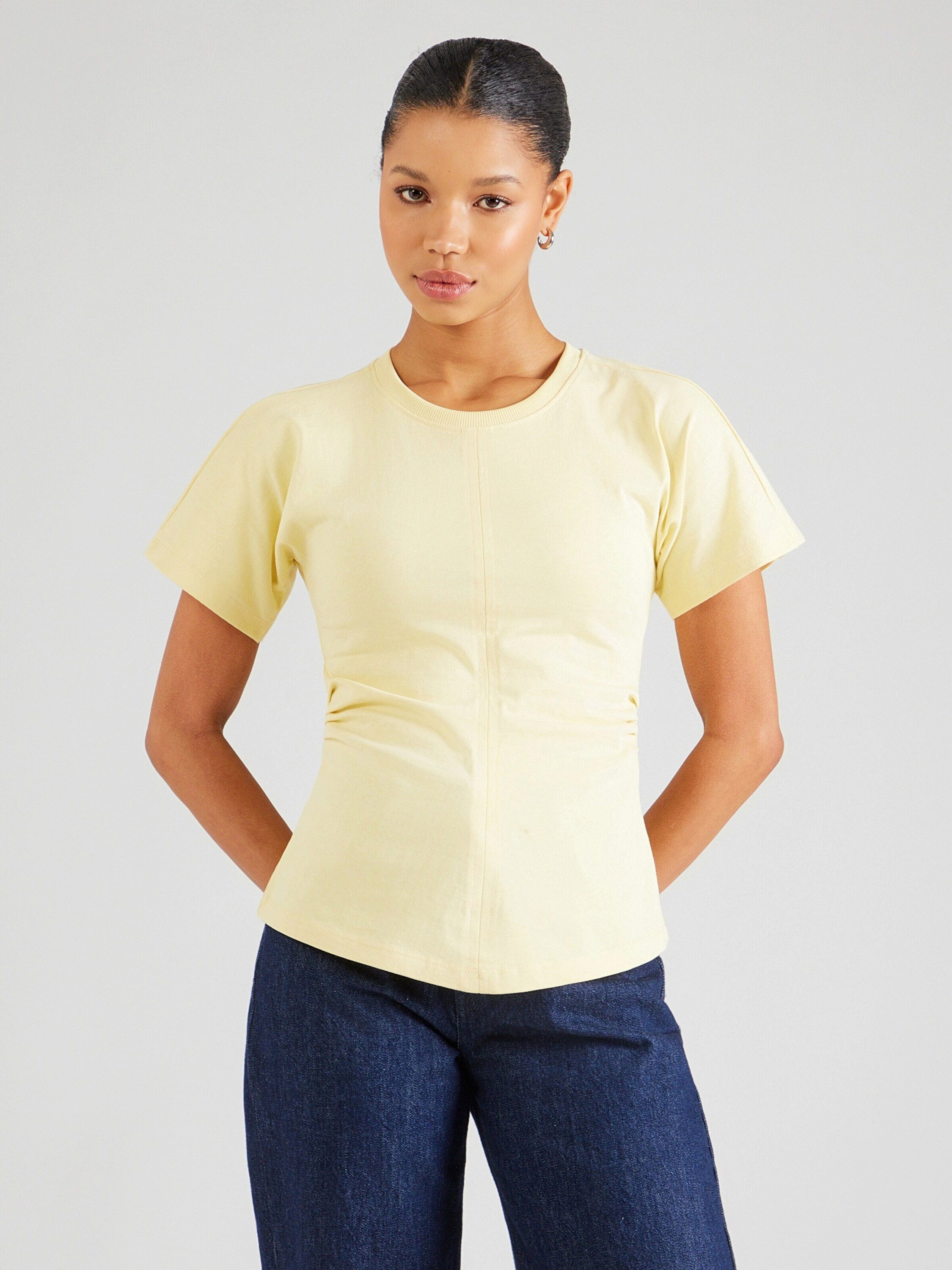 ONLY T-Shirt (1-tlg) Drapiert/gerafft