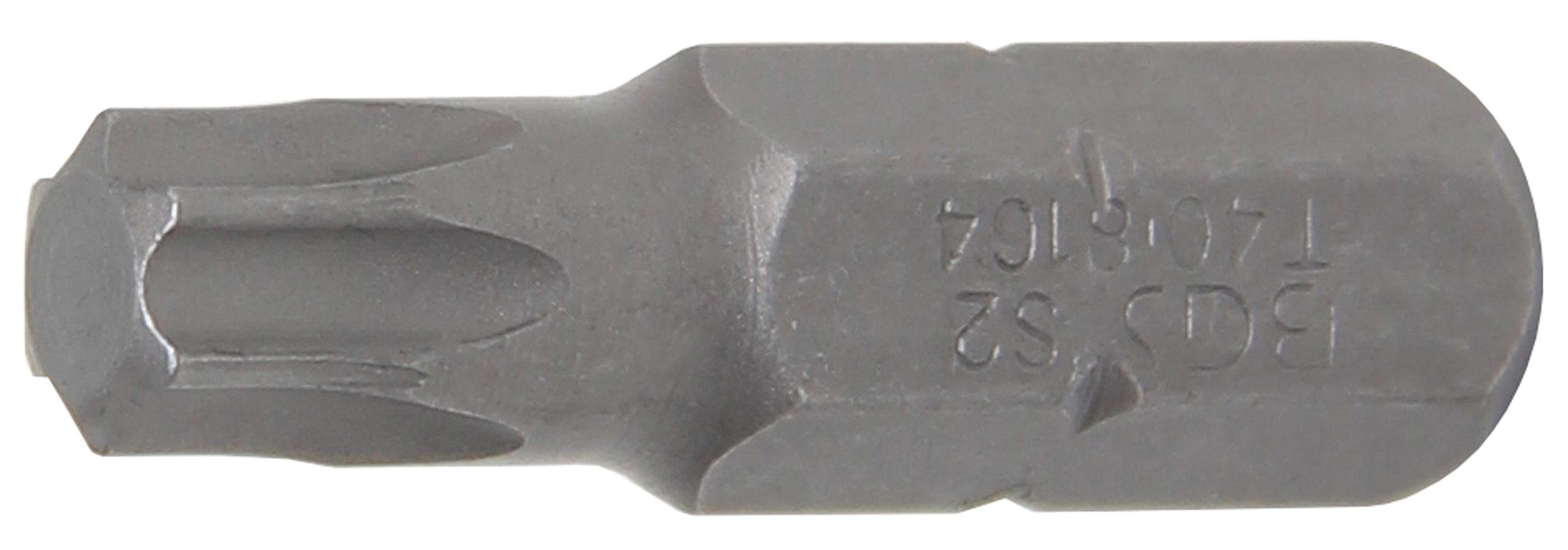 BGS technic Bit-Schraubendreher Bit, Antrieb Außensechskant 8 mm (5/16), T-Profil (für Torx) T40