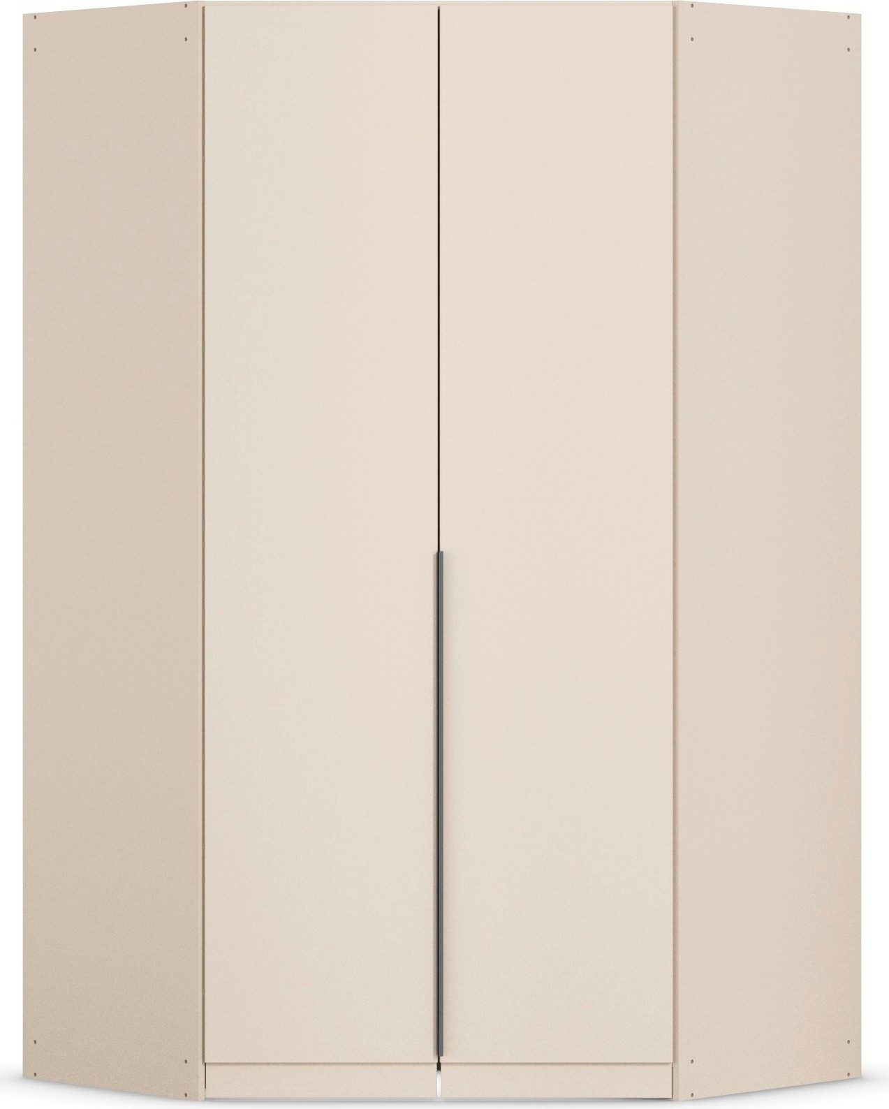 OTTO home Eckkleiderschrank Kleiderschrank Schrank Ankleidezimmer Schlafzimmer Garderobe AGORDO (in zwei Griff-Farben, Breite/Tiefe 117x117 cm, Höhen 210/229 cm) voll ausgestattet mit großzügigem Stauraum, 2 Höhen MADE IN GERMANY