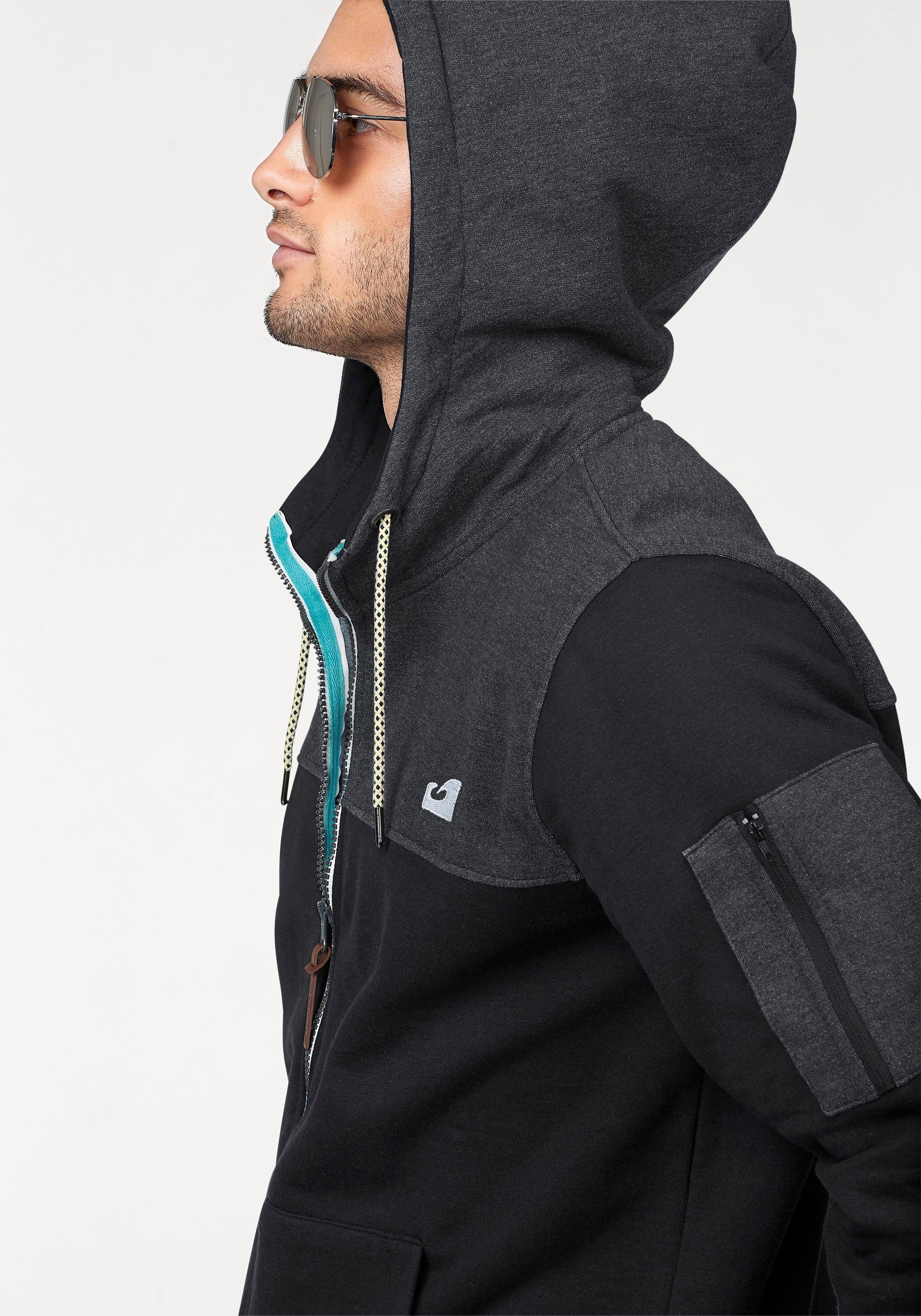 Ocean Sportswear Sweatjacke Innen weich angeraut – Bild 3 von 5