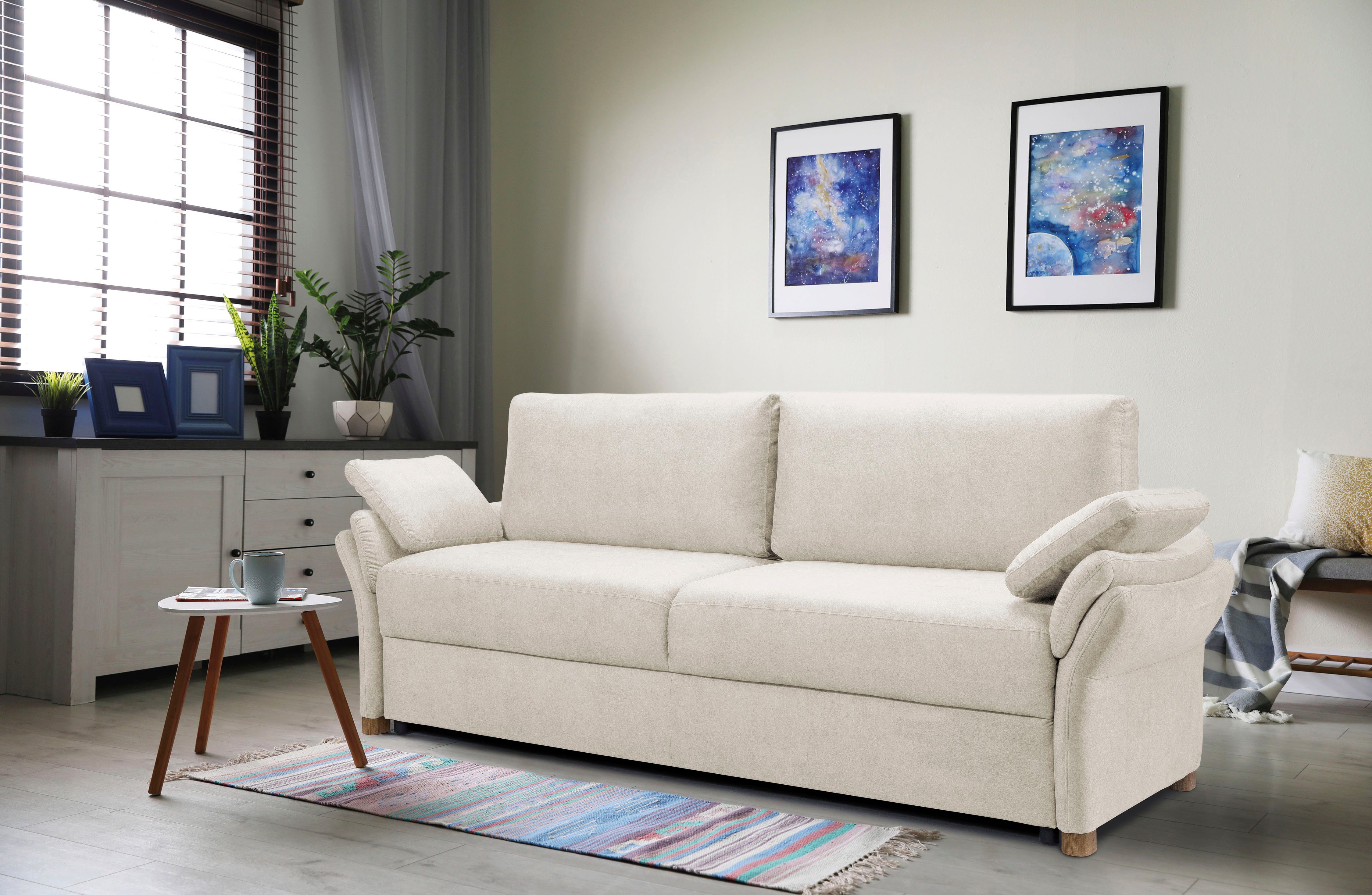 exxpo - sofa fashion 3-Sitzer Kentt hochwertiger Sitzaufbau für hohen Sitzk günstig online kaufen