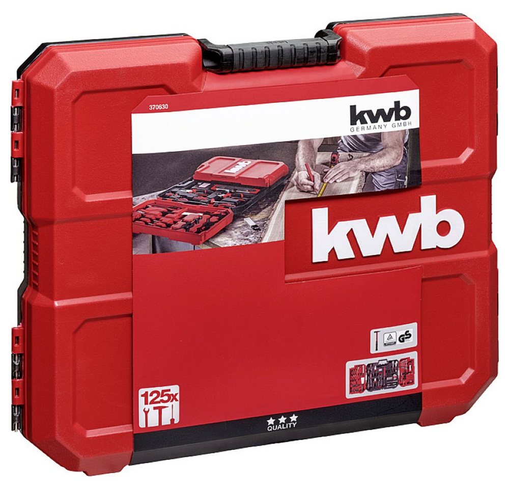Thumbnail - kwb Werkzeugkoffer kwb 370630 Werkzeugkoffer bestückt 125teilig