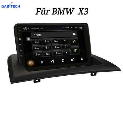 GABITECH 9 Zoll Android 13 für BMW X3 E83 2004-2012 Bluetooth AM/FM Autoradio