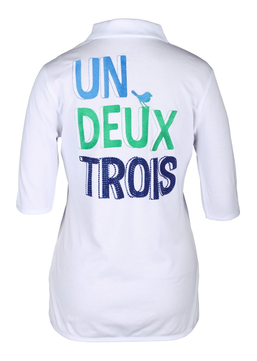 girls golf Poloshirt Girls Golf Polo Un Deux Trois Weiß Damen M