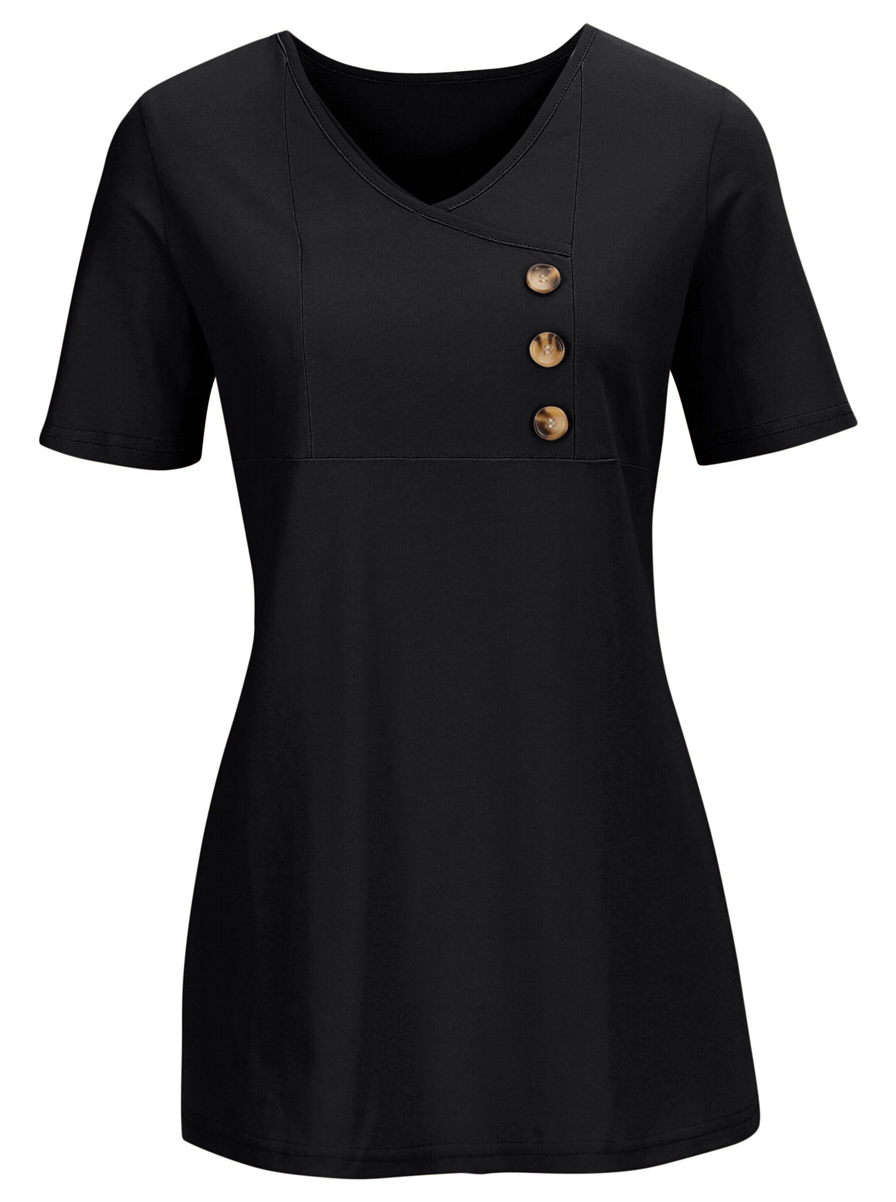Sieh an! T-Shirt Shirttunika Kurzarm – Bild 3 von 3