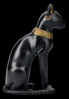 Figuren Shop GmbH Dekofigur Bastet Figur - Ägyptische Göttin als Katze - Ägypten Dekofigur