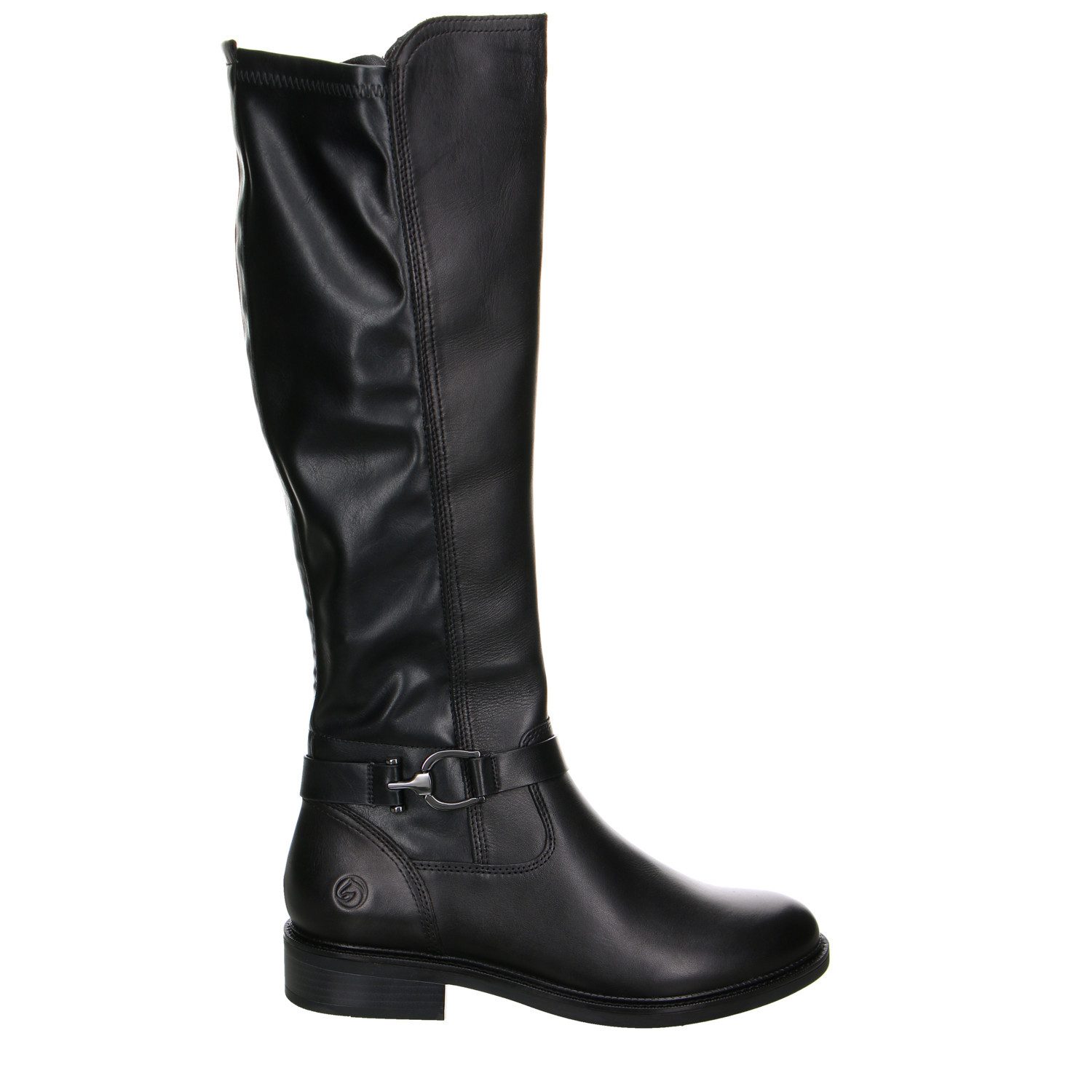 Remonte Remonte Leder Schaftstiefel schwarz Stiefelette günstig online kaufen
