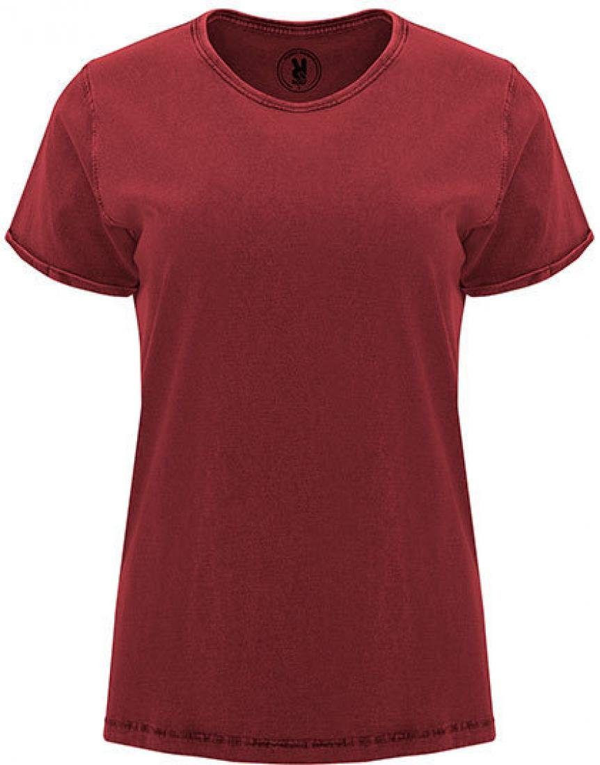 Rundhalsshirt Damen Shirt Husky Woman T-Shirt, 100% gekämmte Baumwolle