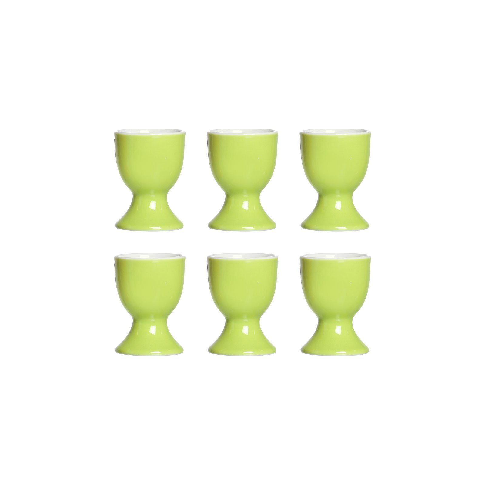 Ritzenhoff & Breker Eierbecher Doppio Eierbecher ø 5 cm 6er Set, (6er Set, 6-tlg., 6x Eierbecher)