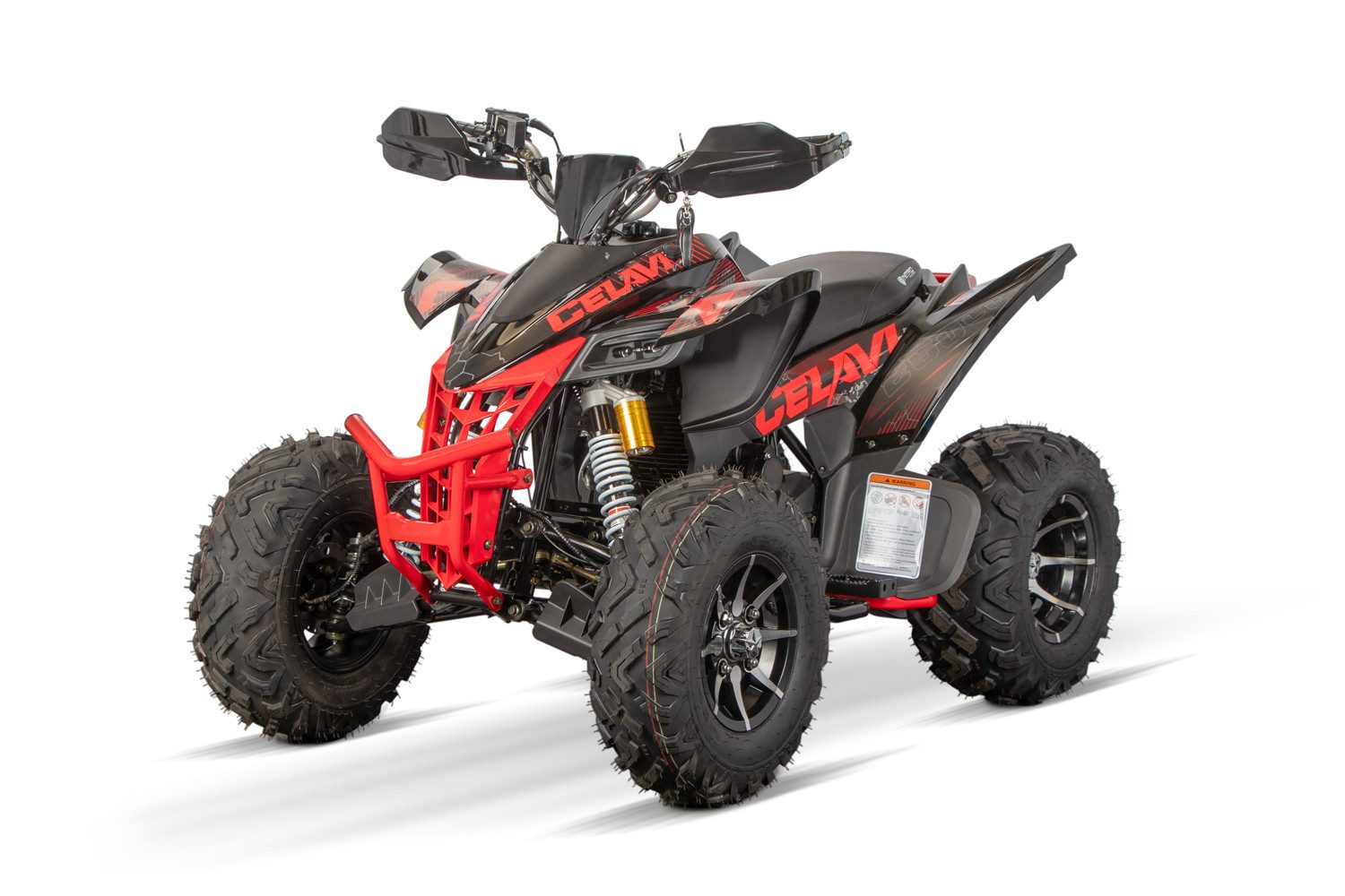 Smarty Elektro-Kinderquad 250cc maxi Quad Celavi RS10 4-Gang Manuell Platin Alu-Felge