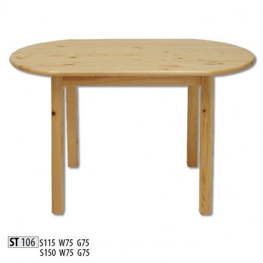 JVmoebel Esstisch Massivholz Esstisch aus Echtholz für Wohn- und Esszimmer, Made in Europa