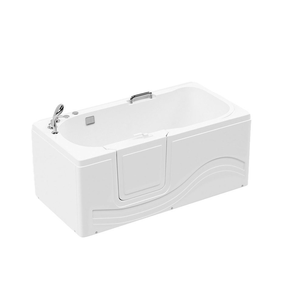 HOME DELUXE Badewanne Seniorenbadewanne VITAL, 153 x 76 x 64 cm, integriert günstig online kaufen