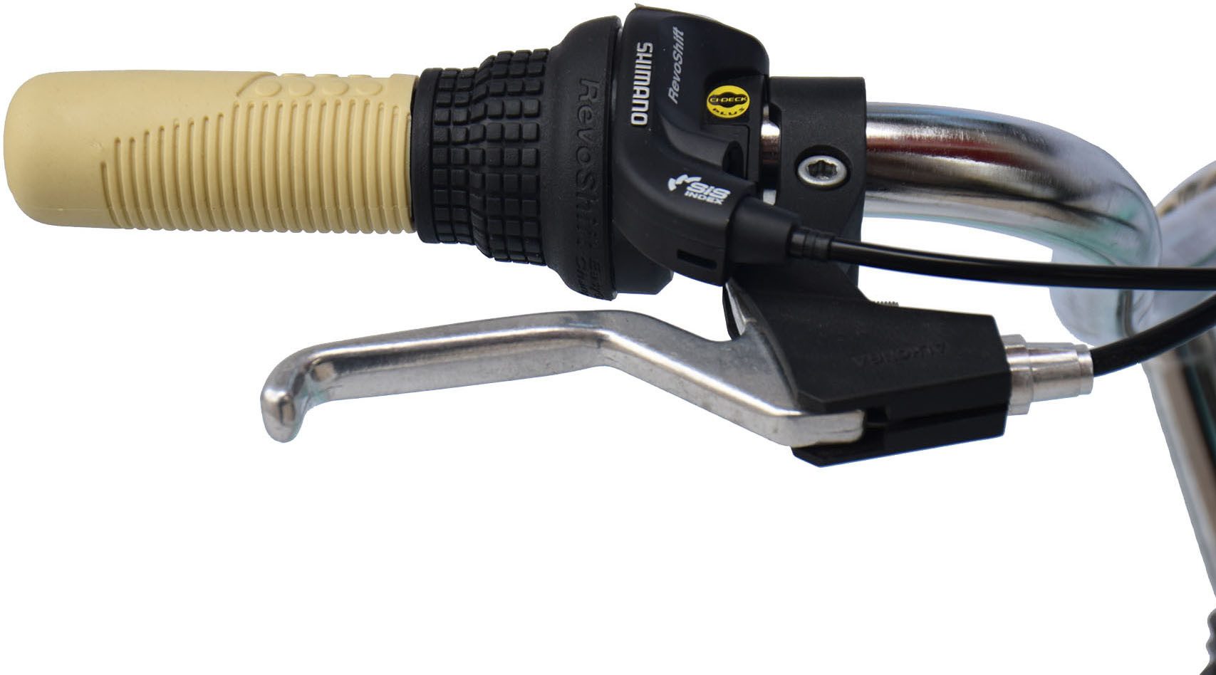 WYNN City bike CITY1.0, 6-speed Shimano Tourney derailleur, derailleur gears