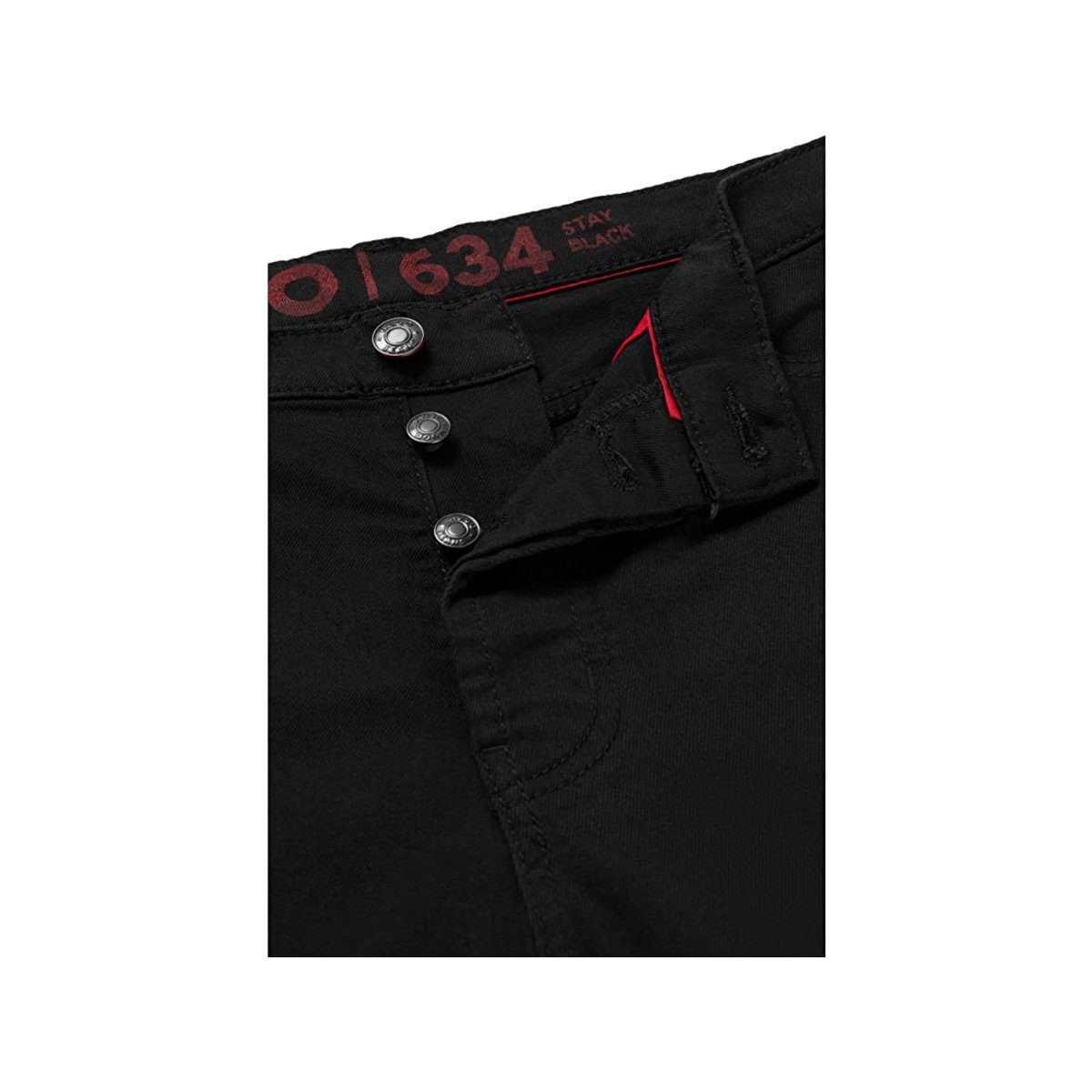 5-Pocket-Jeans (1-tlg) schwarz HUGO