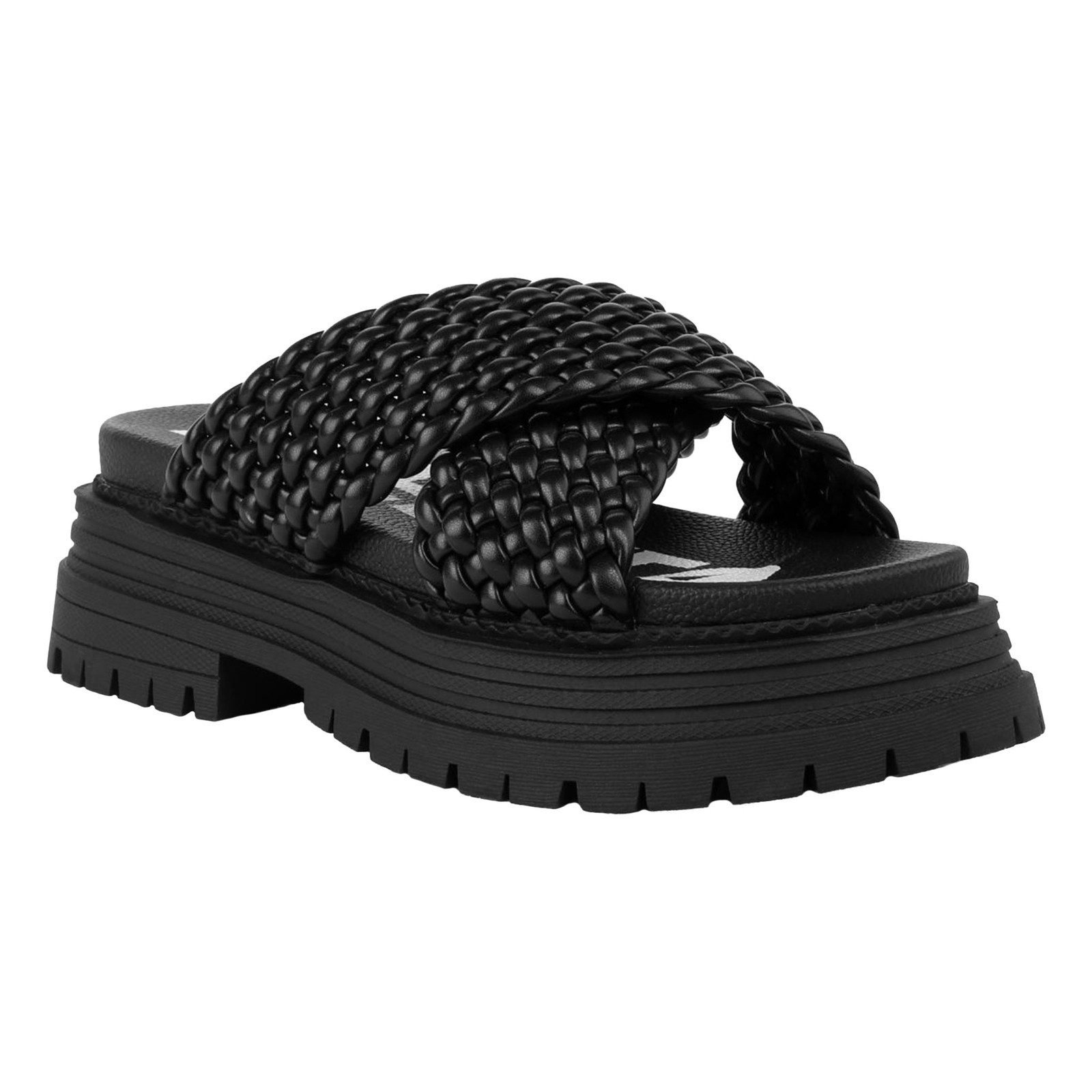 Buffalo Lennox Cross Sandalette mit rutschfester Laufsohle