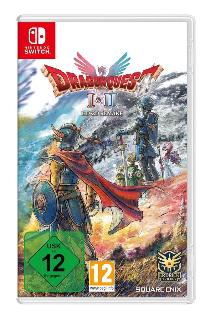 Dragon Quest I & II HD-2D Remake Nintendo Switch