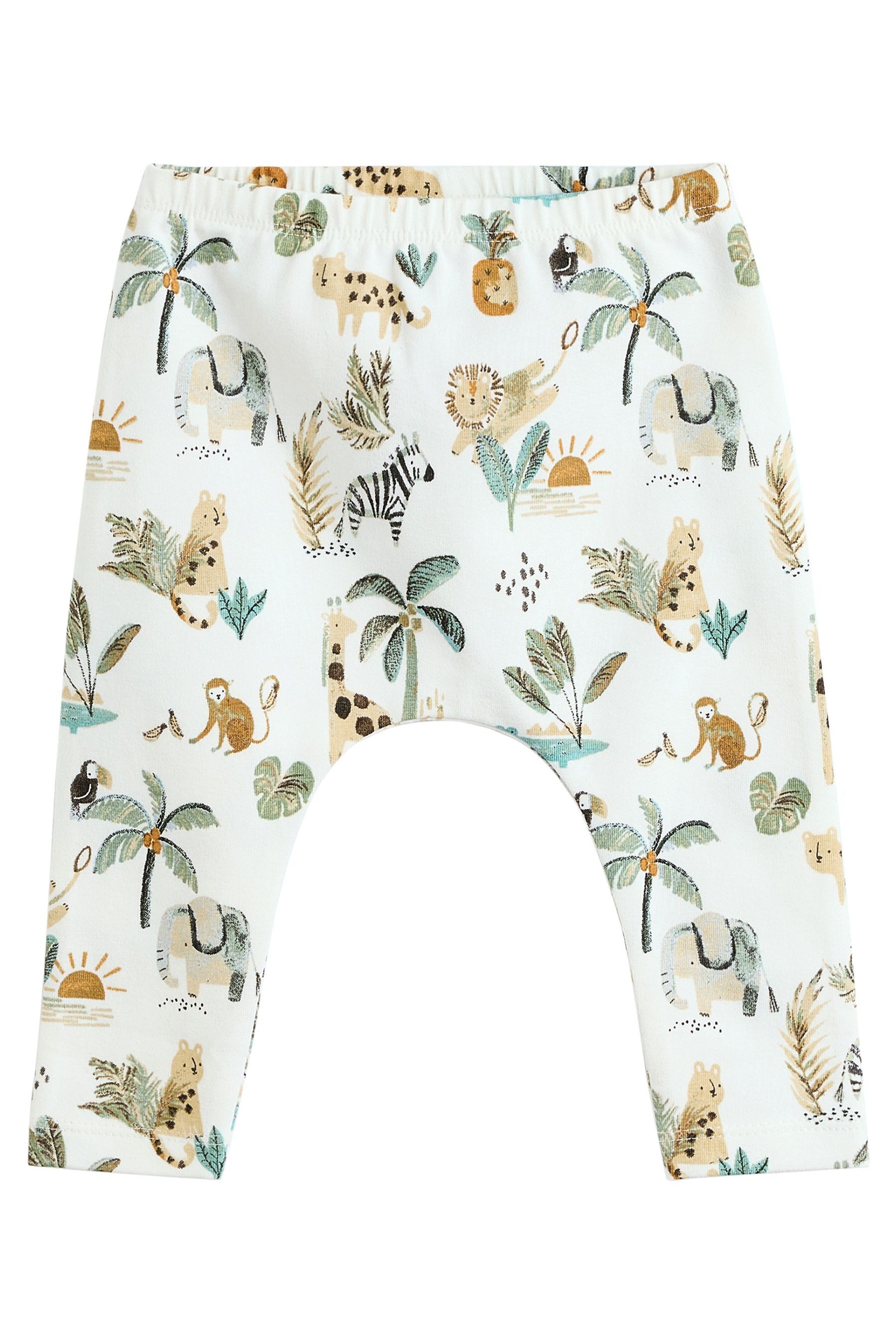 Next Shirt & Leggings Babyset 100 % Baumwolle Dinosaurier (2-tlg)