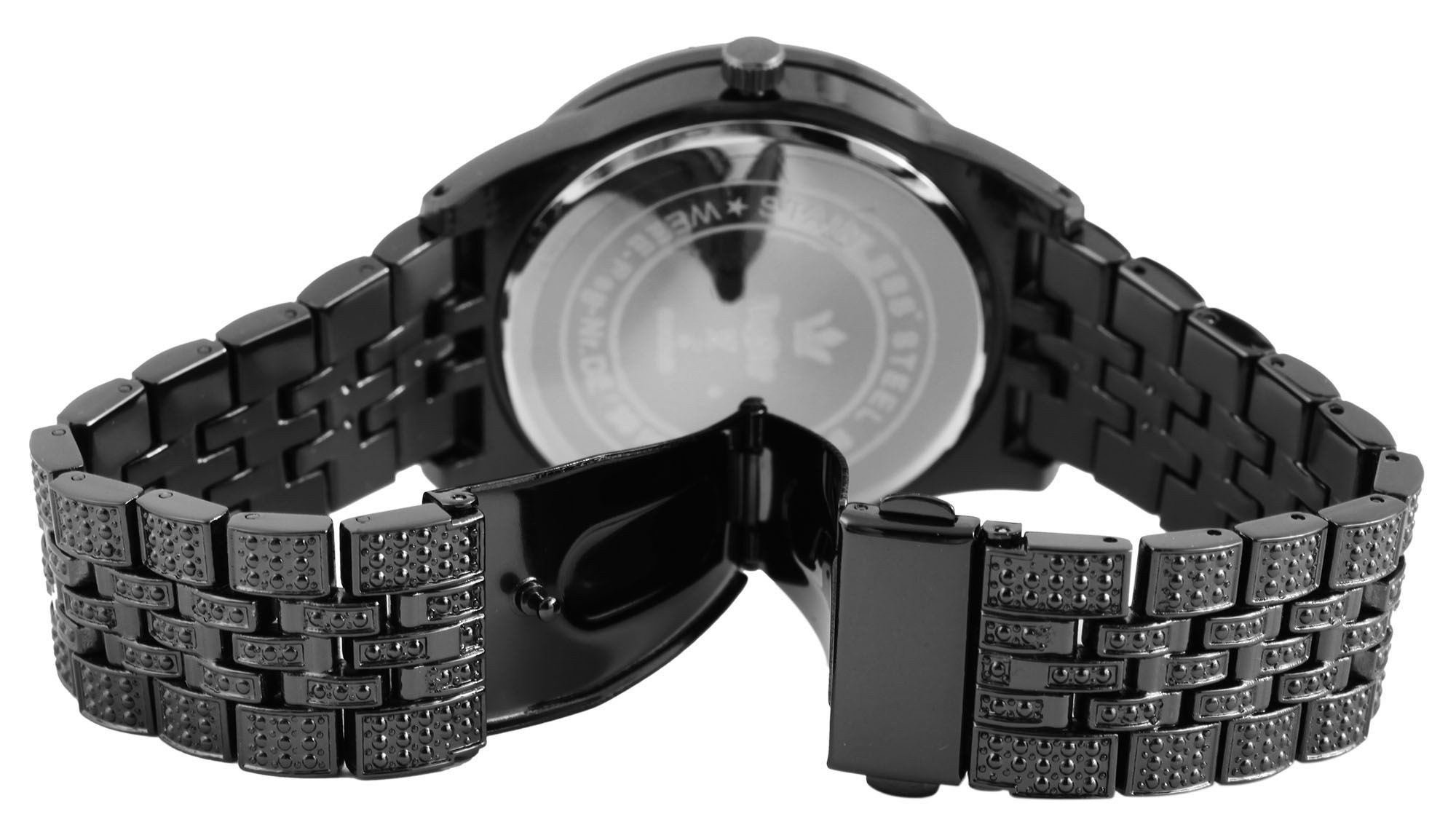 KingStar Quarzuhr Mineralglas, Herrenuhr Metall