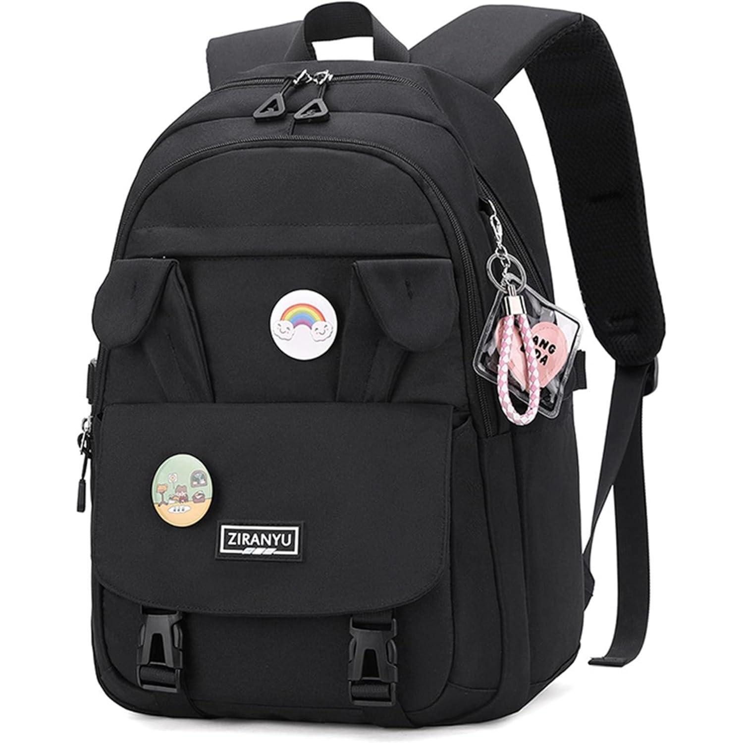 LuxusKollektion Schulrucksack Rucksack Damen Schulrucksack Mädchen Teenager Laptop-Rucksack 15,6