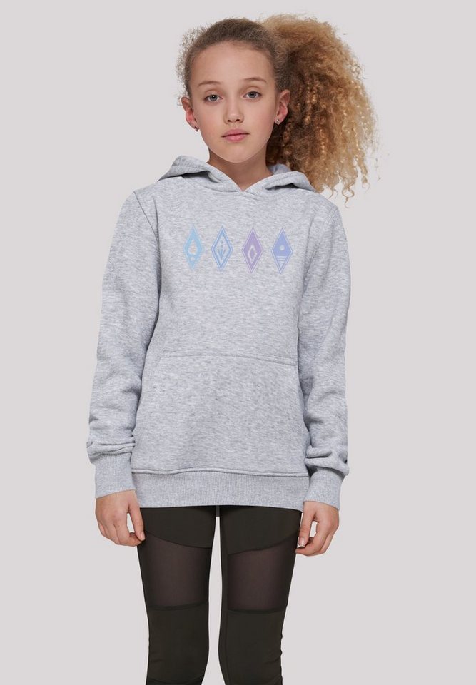 F4NT4STIC Kapuzenpullover Disney Frozen Symbols Print