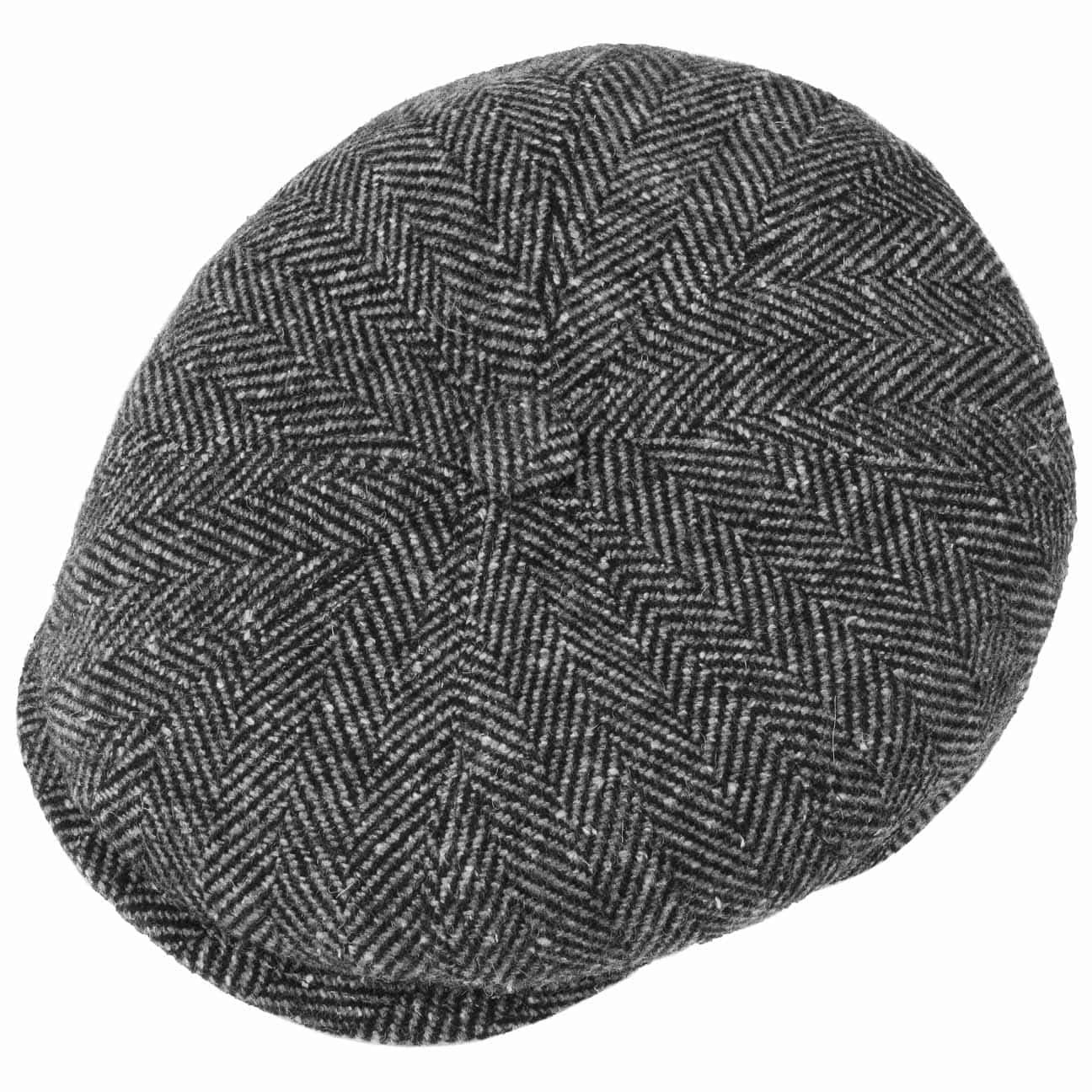 Lierys Flat Cap (1-St) Herringbone mit günstig online kaufen