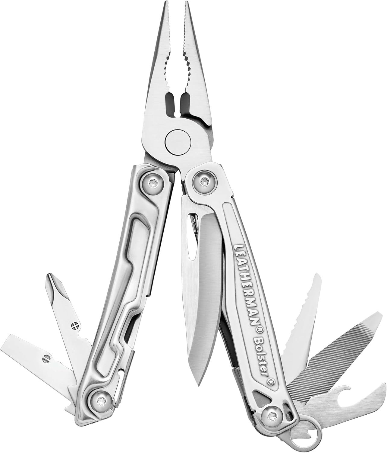 Leatherman Multitool Leatherman Bolster Multi-Tool - 13-in-1 Werkzeuge - Edelstahl